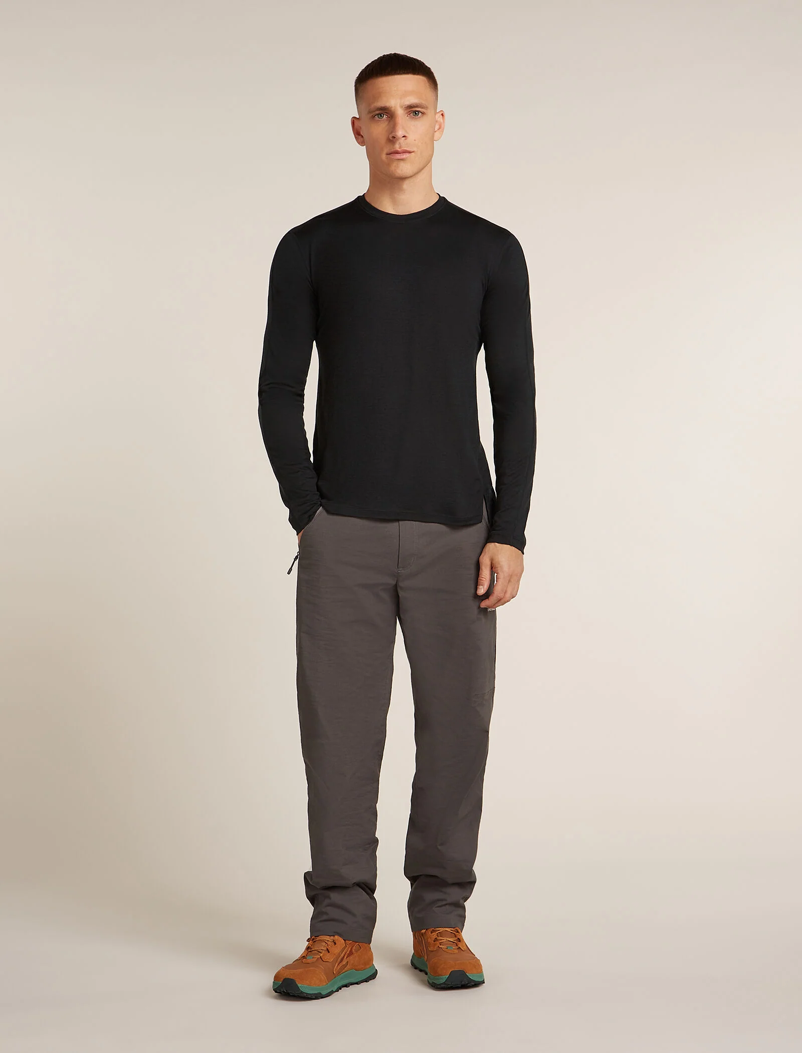 Men's 150 MerinoFine™ Ace Long Sleeve Tee UPF - Image 3