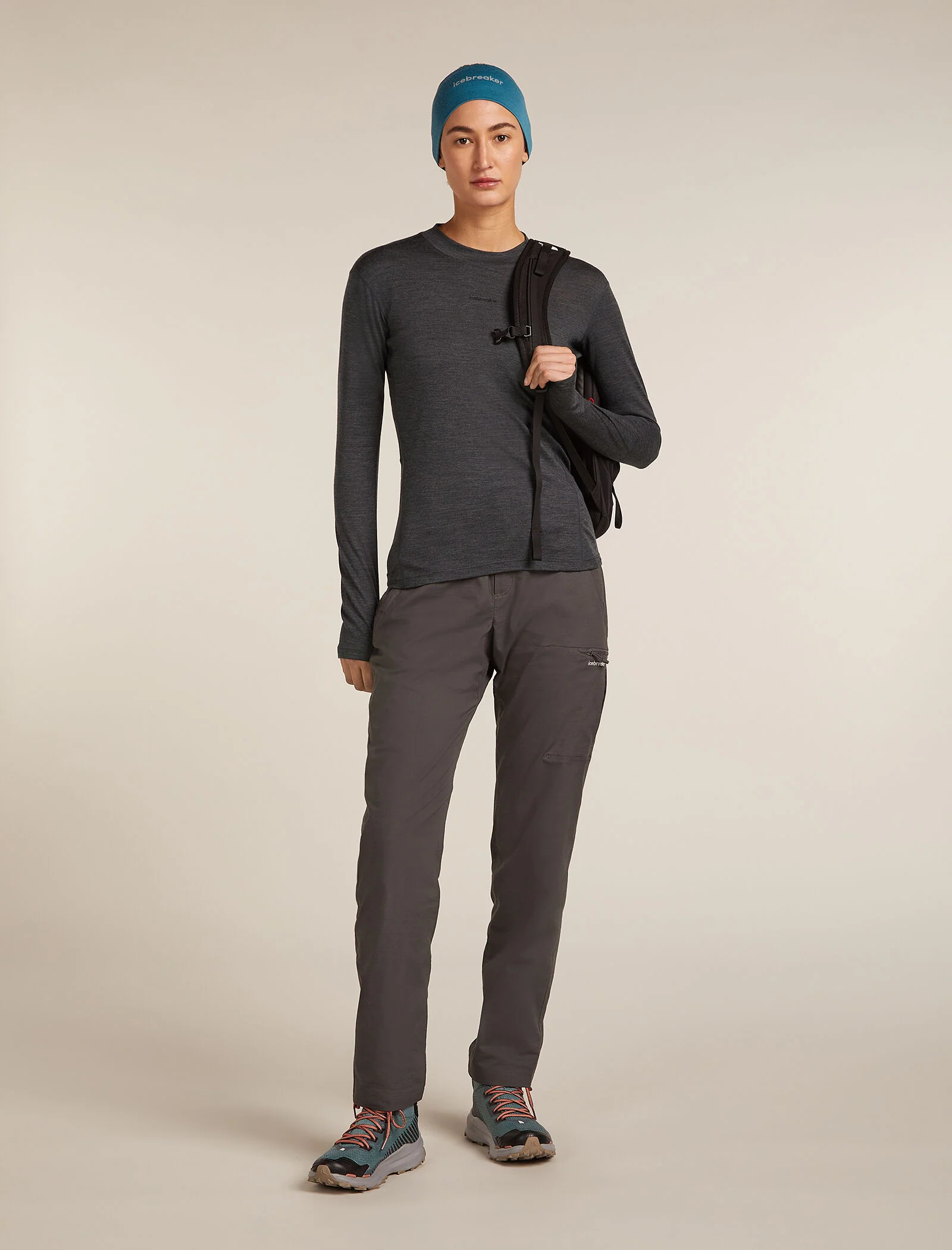 Women's 200 MerinoFine™ Ace Long Sleeve Mock Neck Thermal Top - Image 4