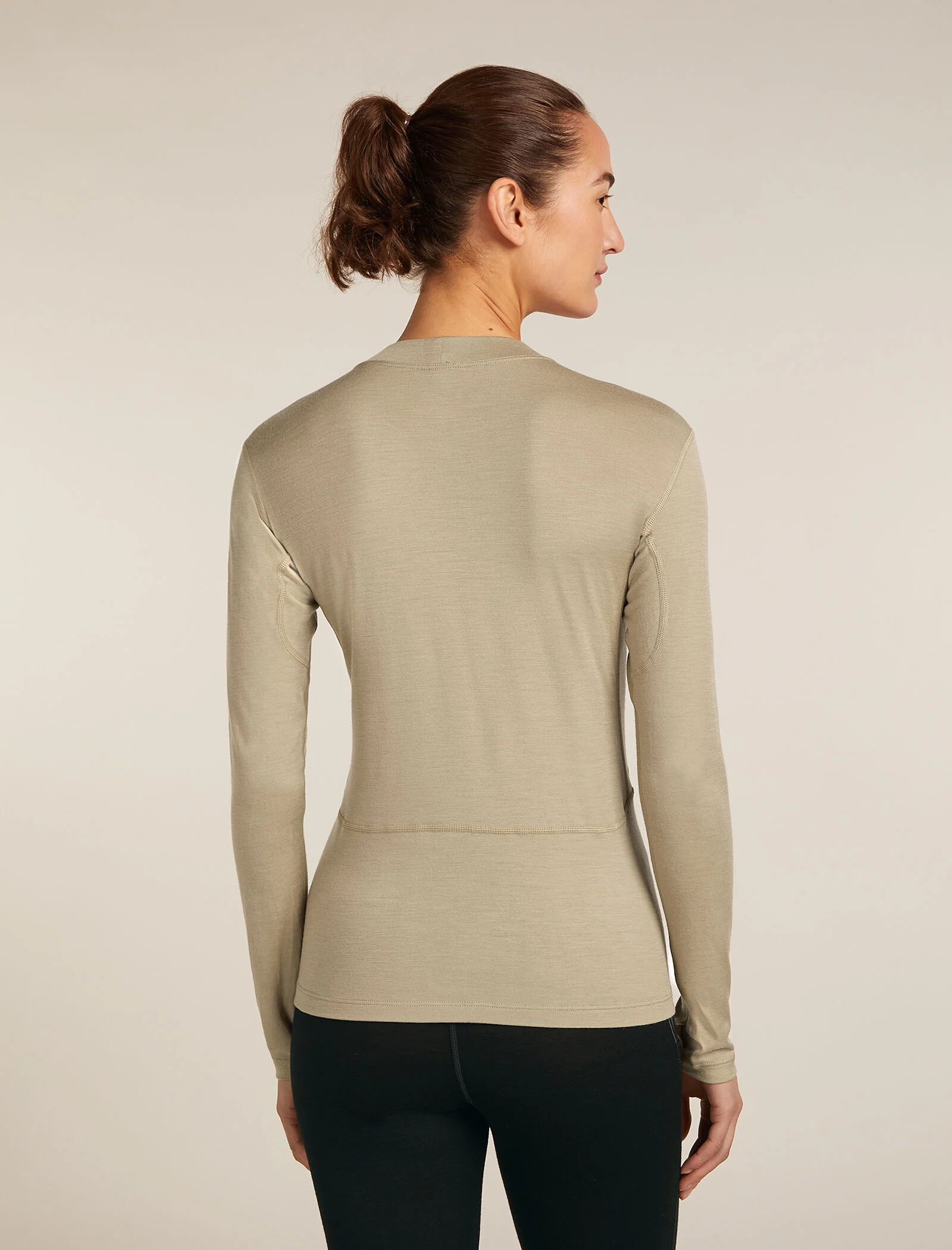 Women's 200 MerinoFine™ Ace Long Sleeve Mock Neck Thermal Top - Image 2