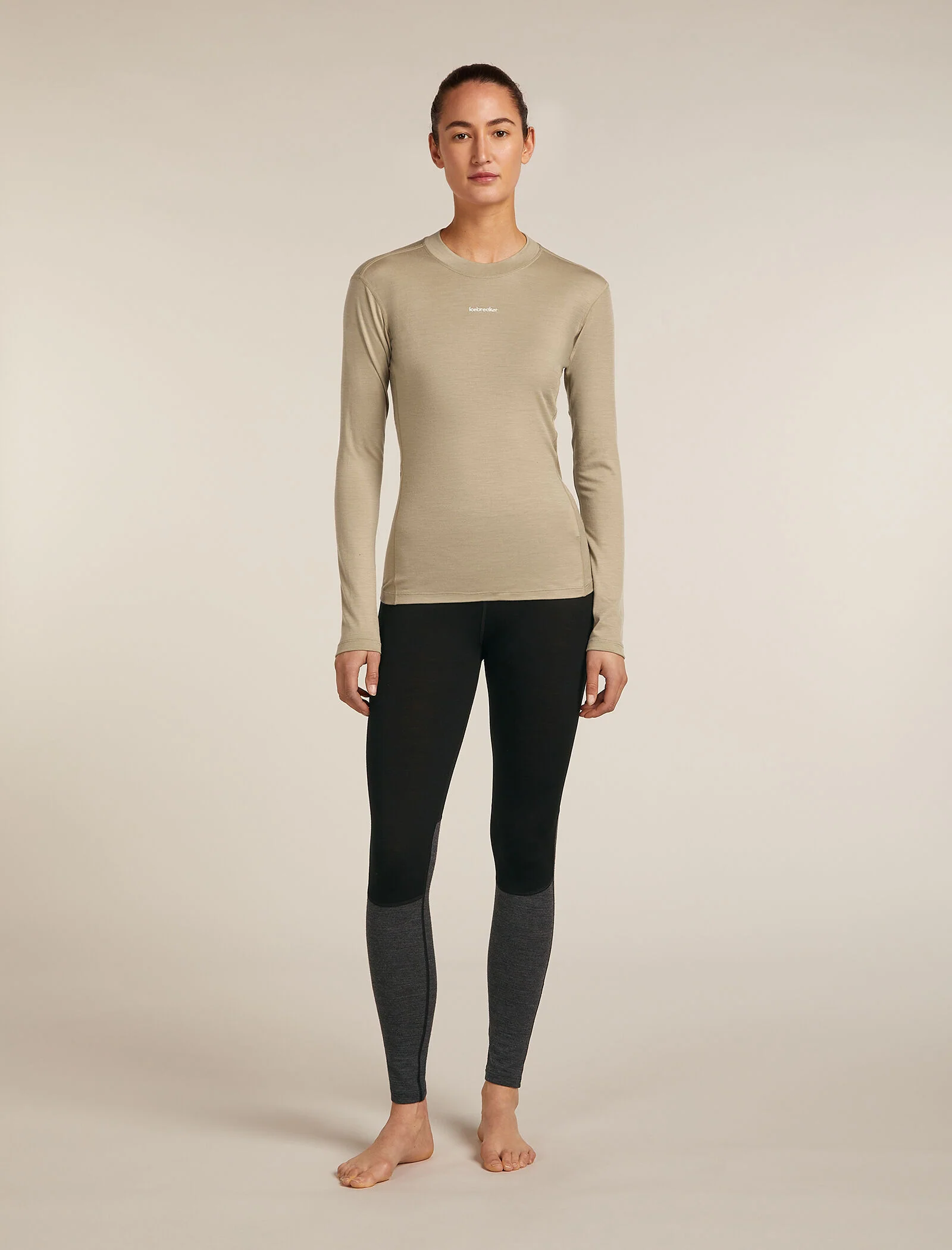 Women's 200 MerinoFine™ Ace Long Sleeve Mock Neck Thermal Top - Image 3