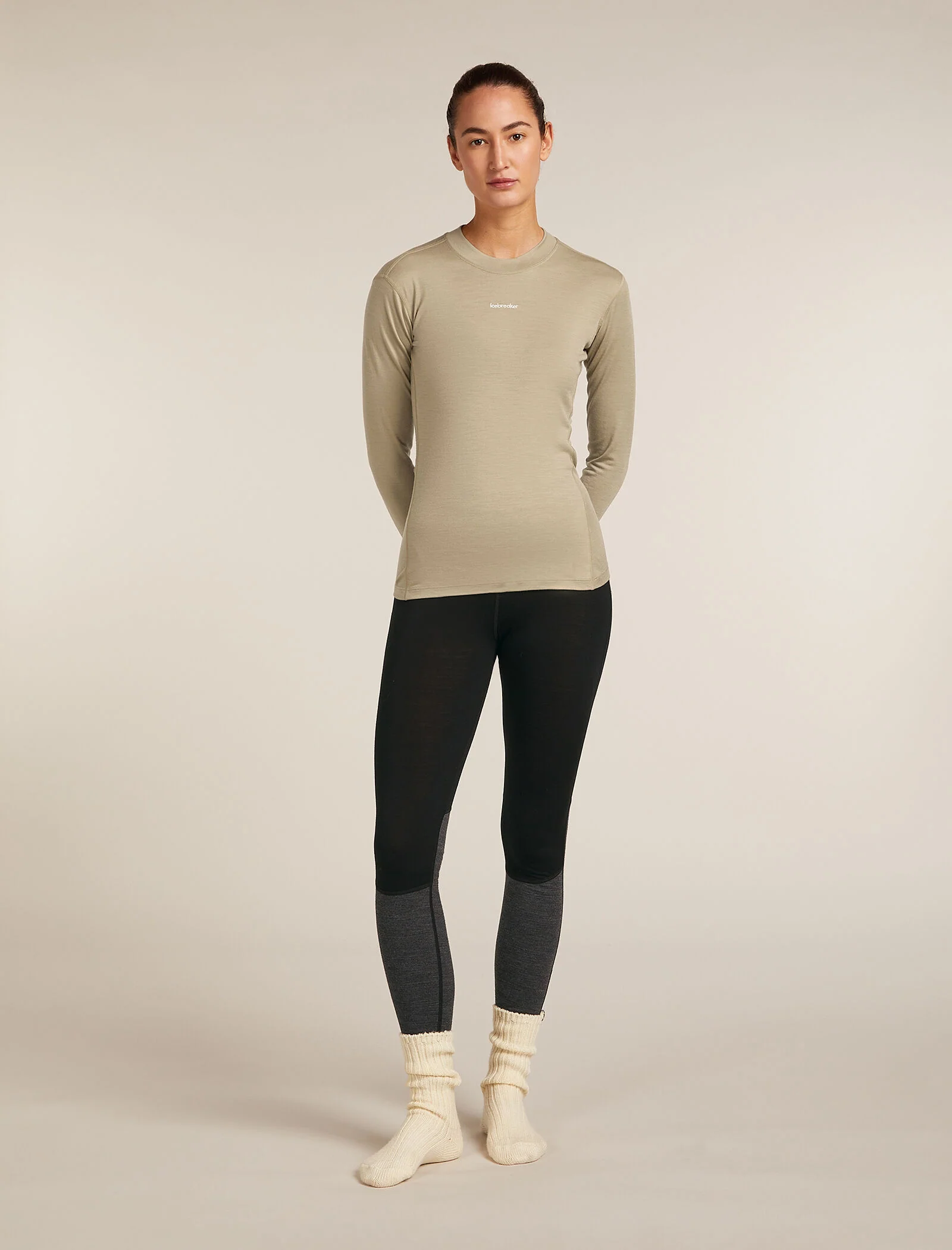 Women's 200 MerinoFine™ Ace Long Sleeve Mock Neck Thermal Top - Image 6