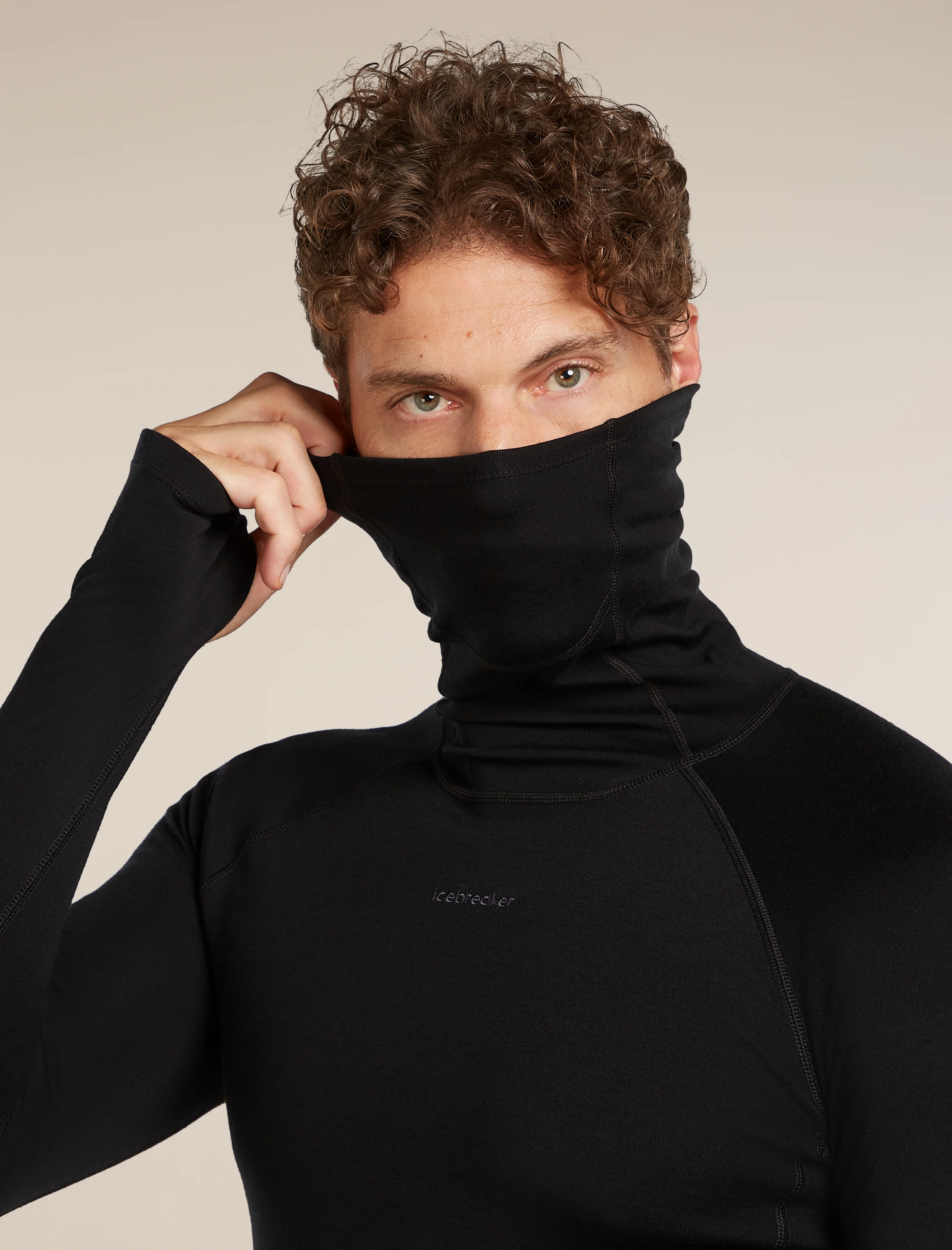 Men's 300 MerinoFine™ Polar Long Sleeve Roll Neck Thermal Top - Image 5