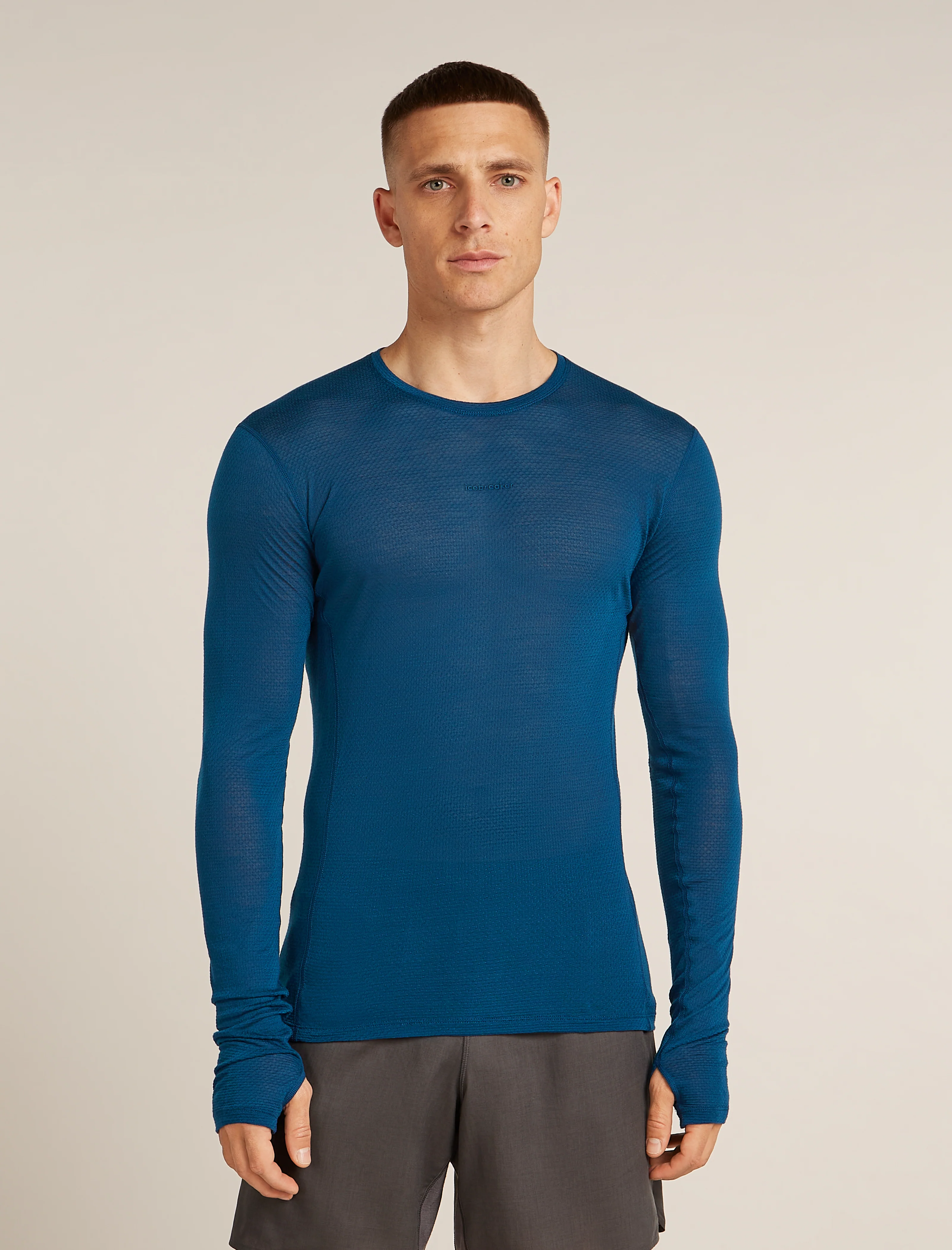 Merino Blend 75 Cool-Lite™ Featherlight™ Long Sleeve Crewe Thermal Top