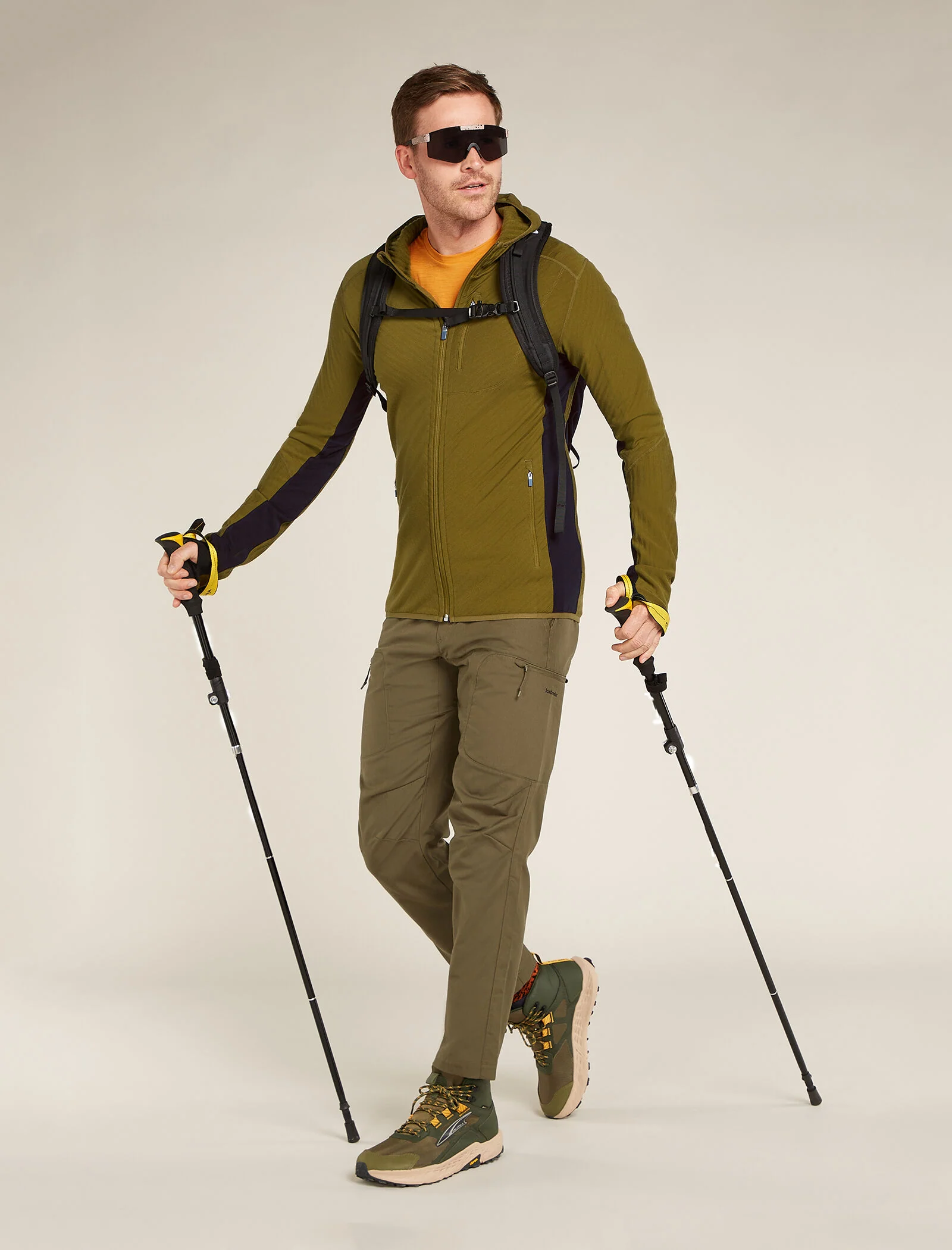 Men's Descender Long Sleeve Zip Hoodie - Image 4