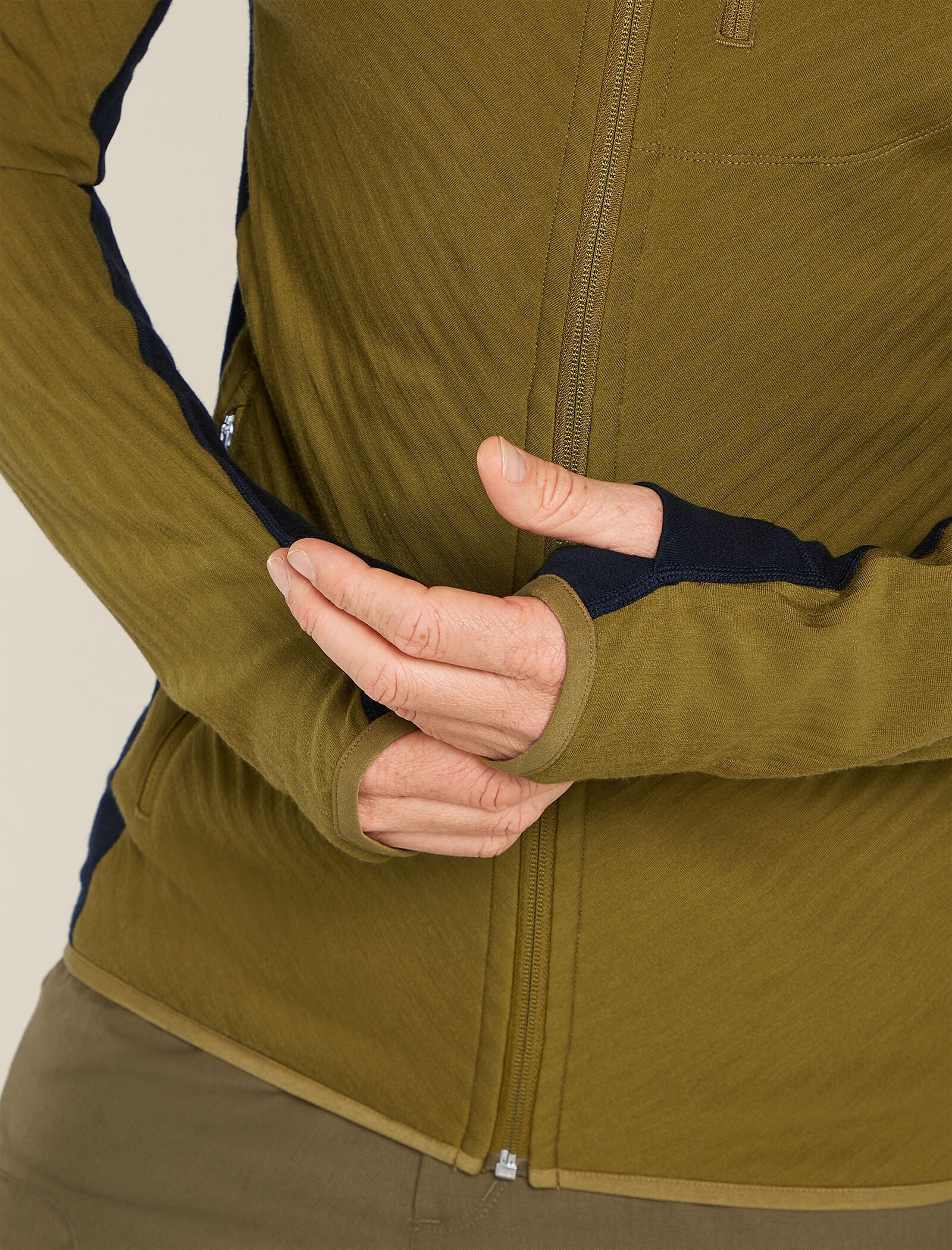 Men's Descender Long Sleeve Zip Hoodie - Image 7