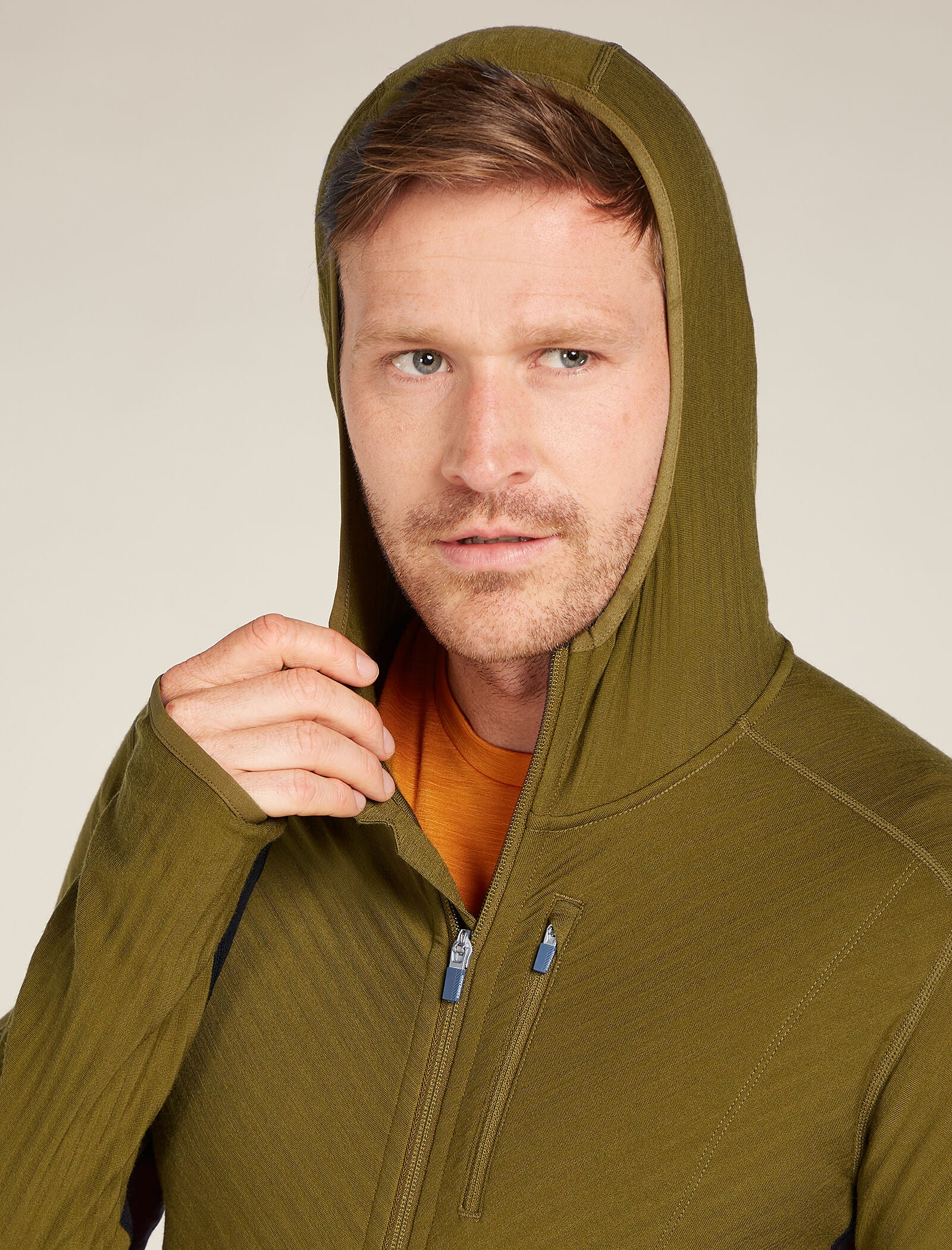 Men's Descender Long Sleeve Zip Hoodie - Image 9