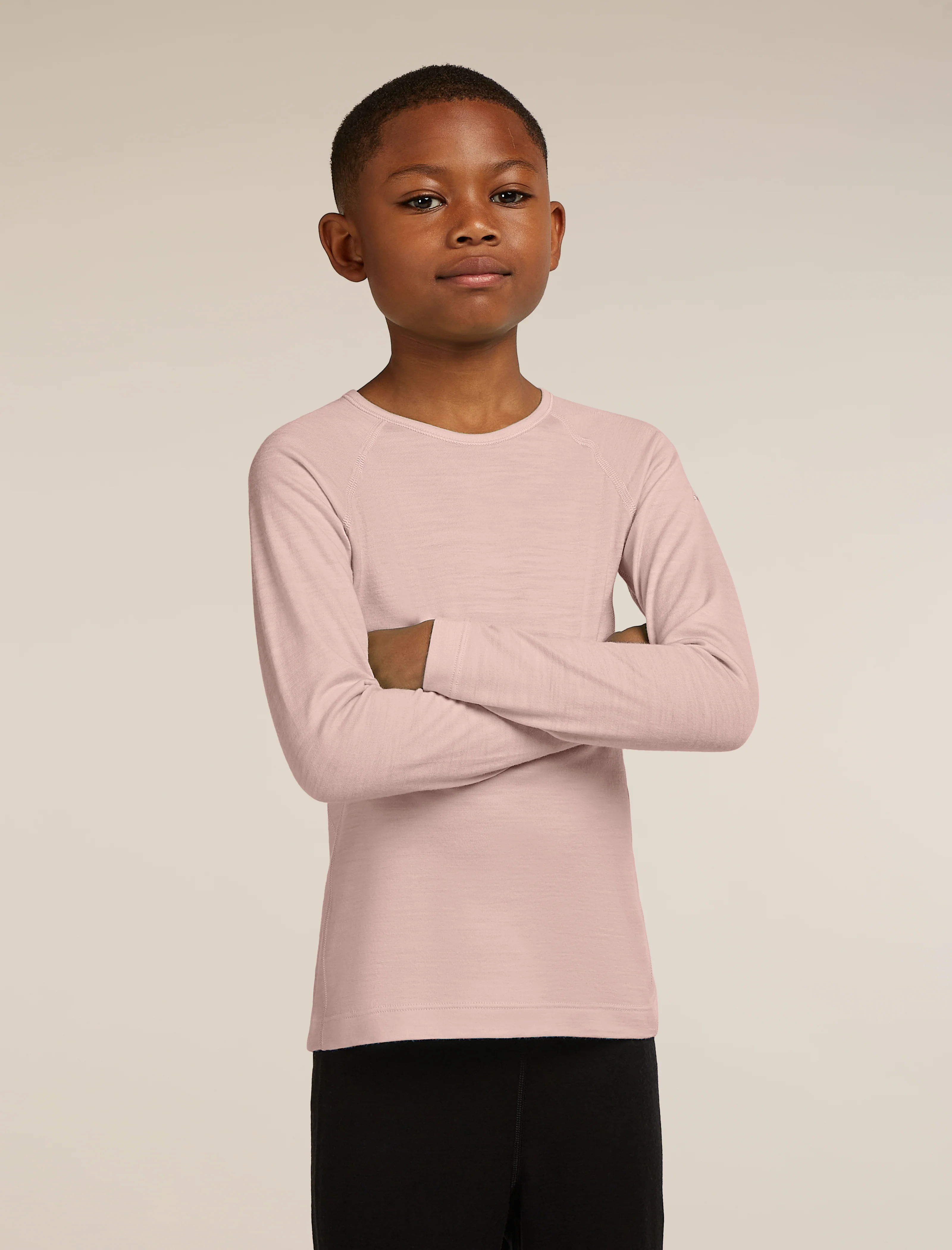 Kids' Merino 200 Oasis Long Sleeve Crewe - Image 3