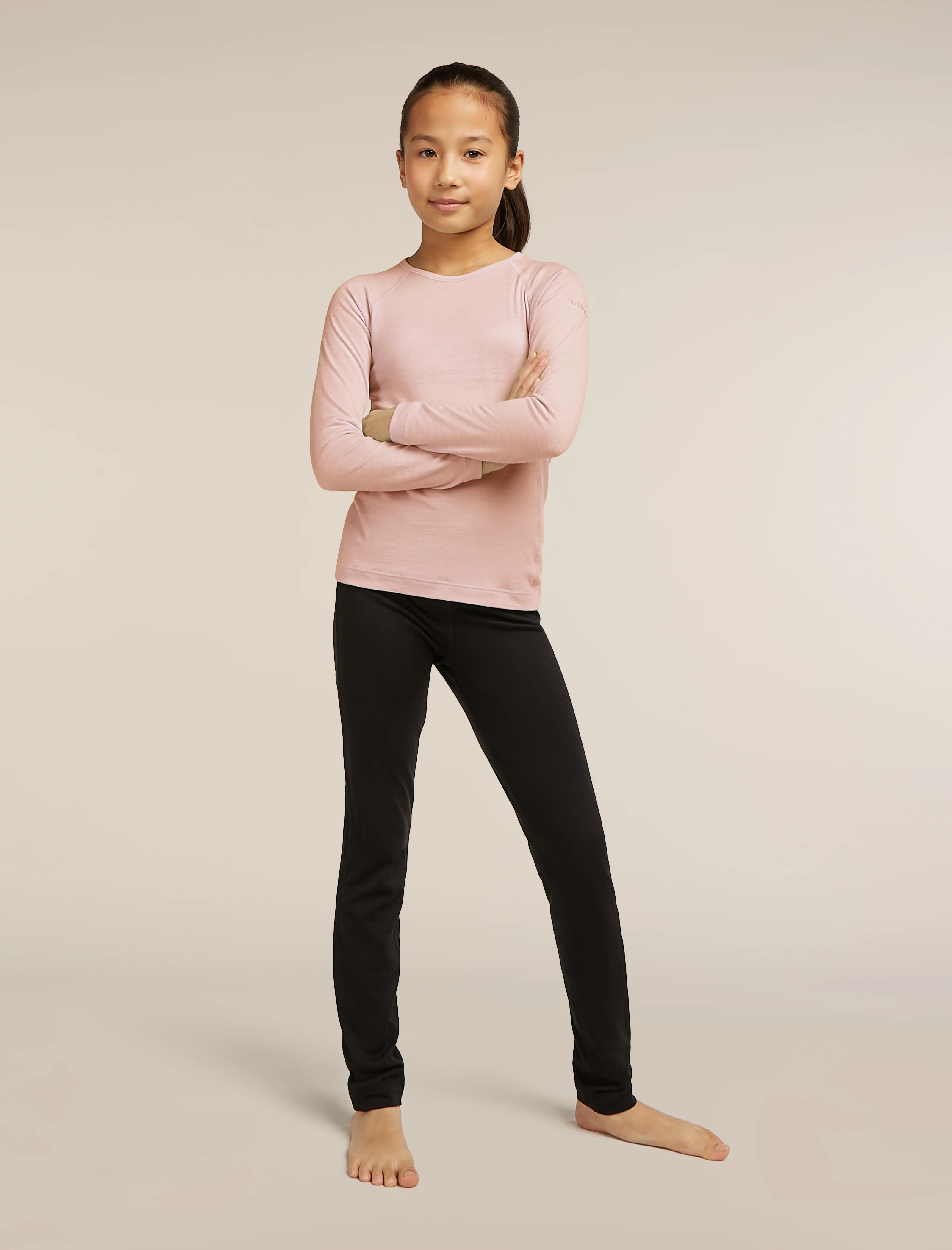 Kids' Merino 200 Oasis Long Sleeve Crewe - Image 7