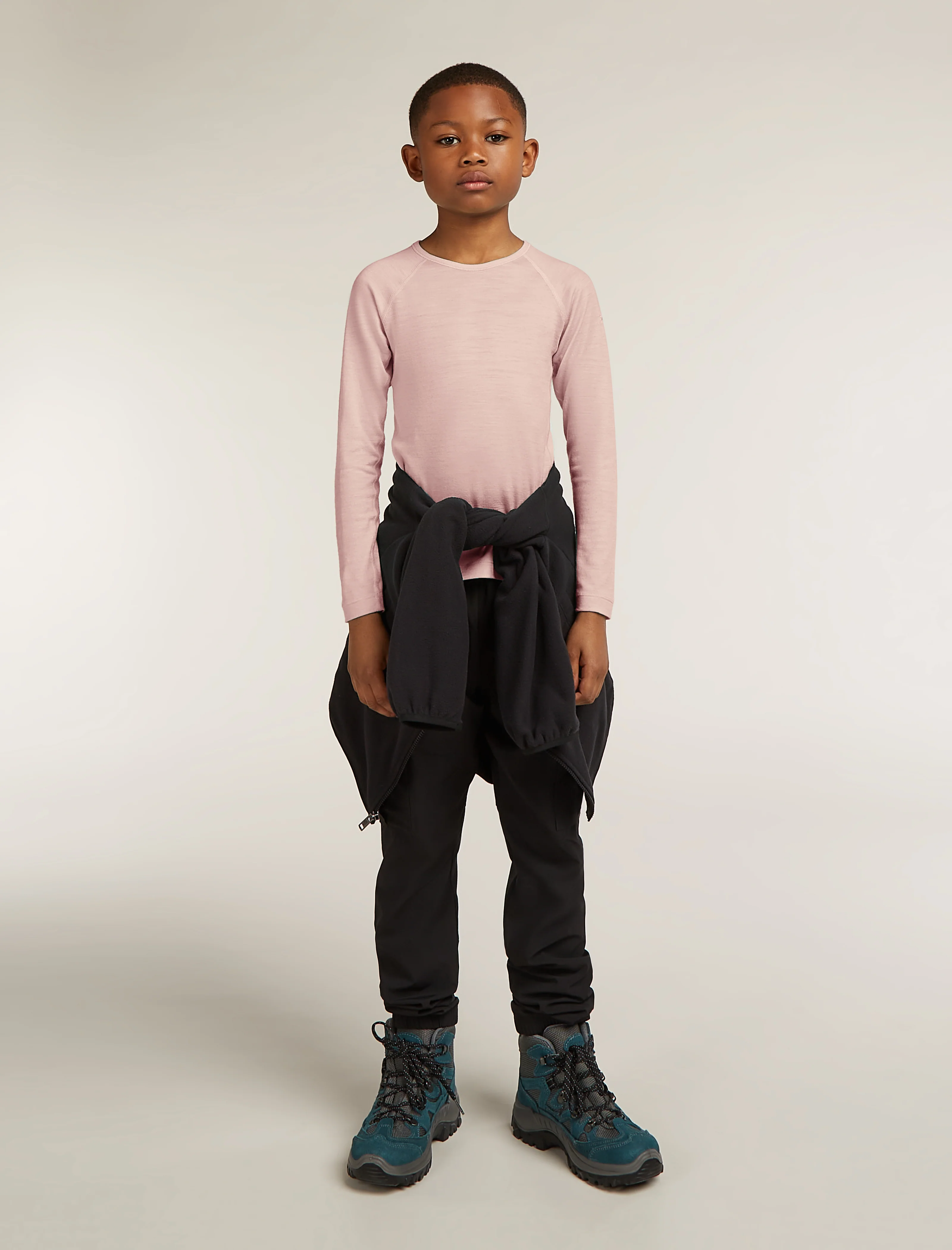 Kids' Merino 200 Oasis Long Sleeve Crewe - Image 9