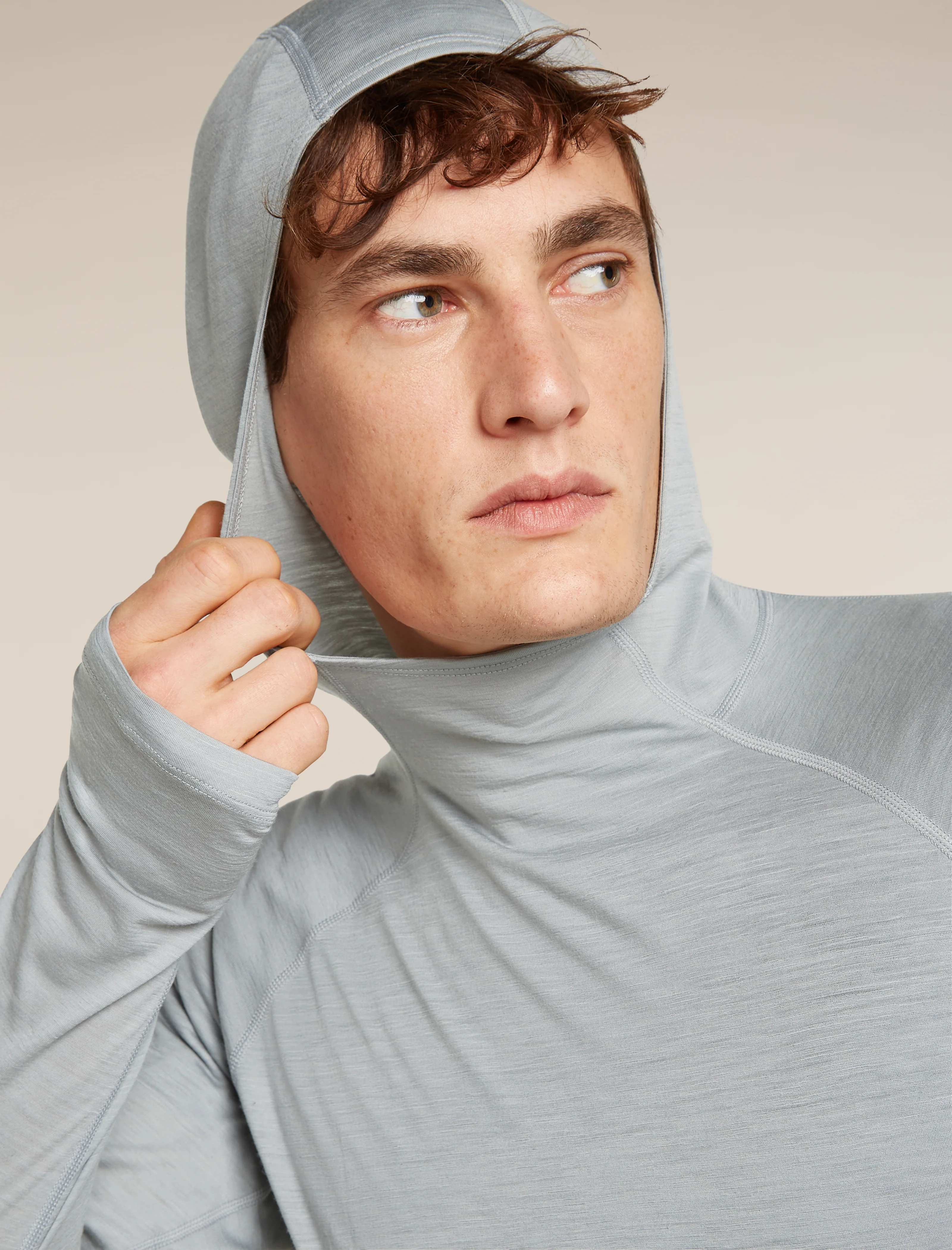 Men's 150 MerinoFine™ Ace Long Sleeve Hoodie - Image 6