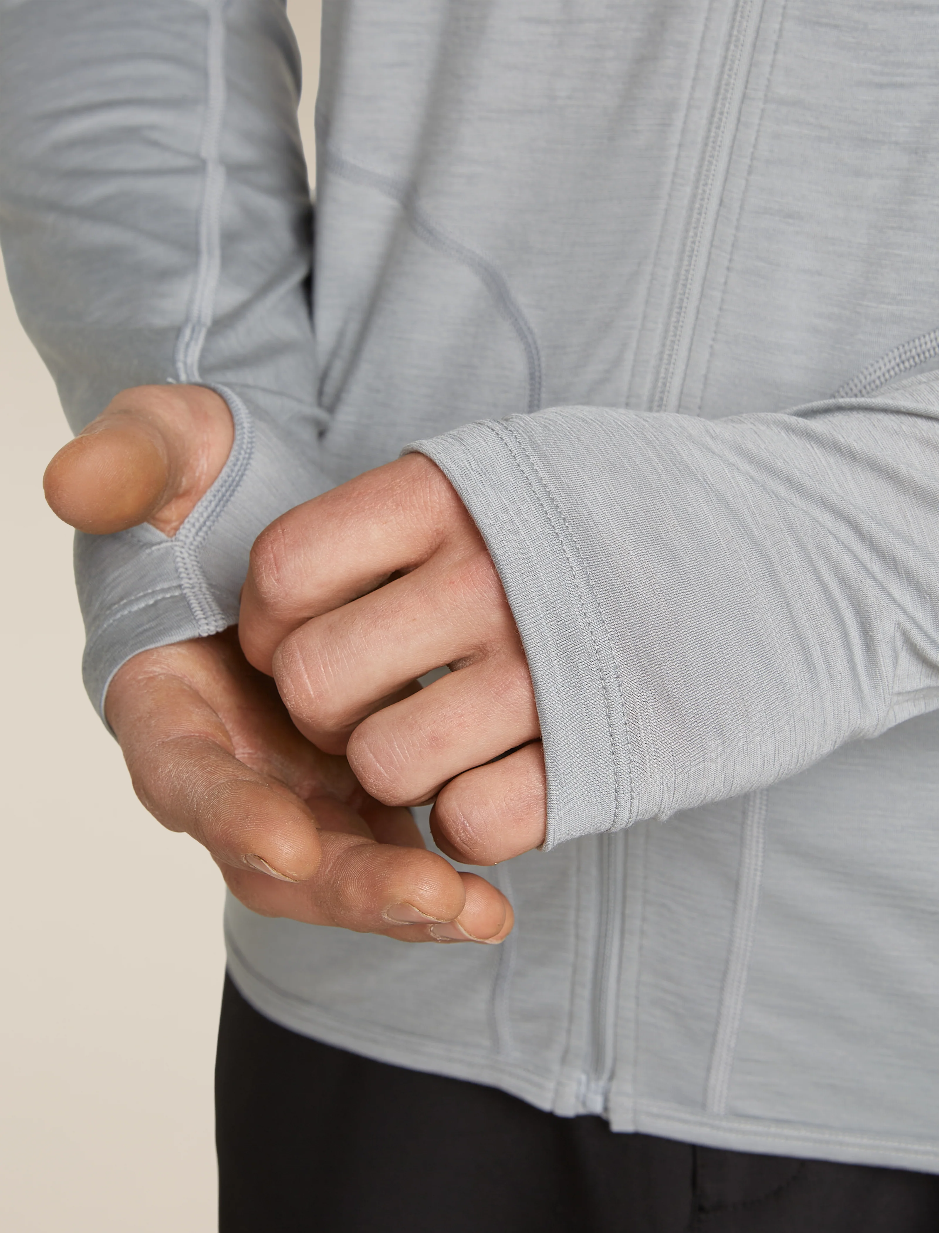 Men's 150 MerinoFine™ Ace Long Sleeve Zip Hoodie - Image 12