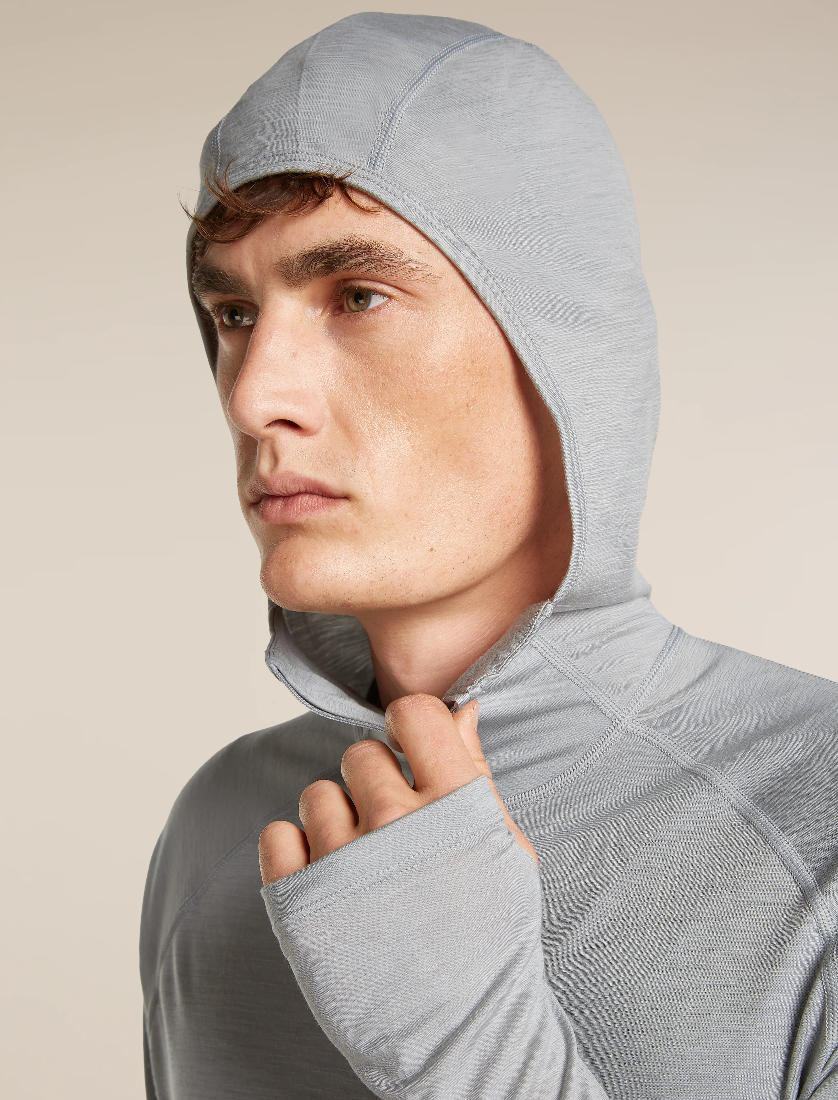 Men's 150 MerinoFine™ Ace Long Sleeve Zip Hoodie - Image 14