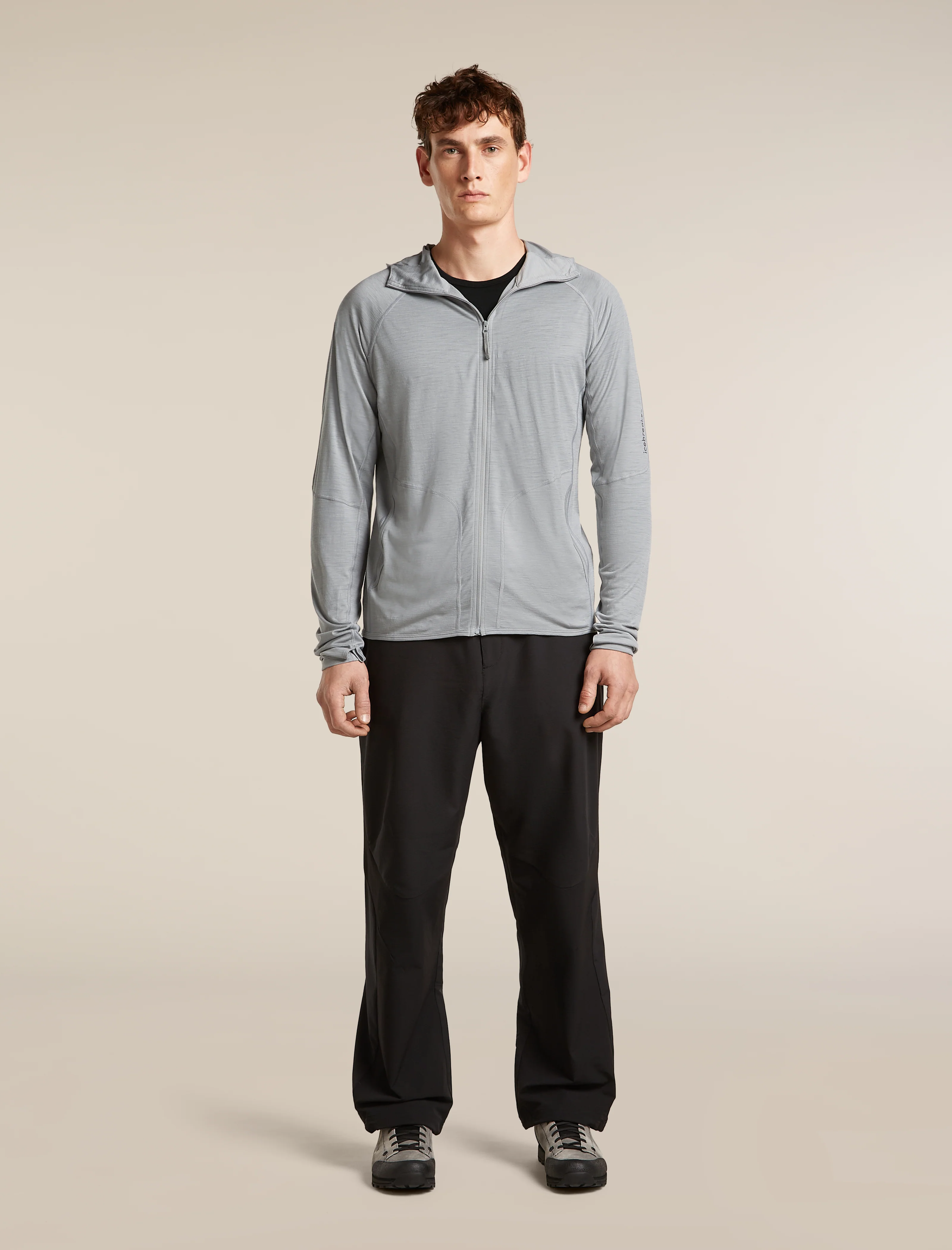 Men's 150 MerinoFine™ Ace Long Sleeve Zip Hoodie - Image 3