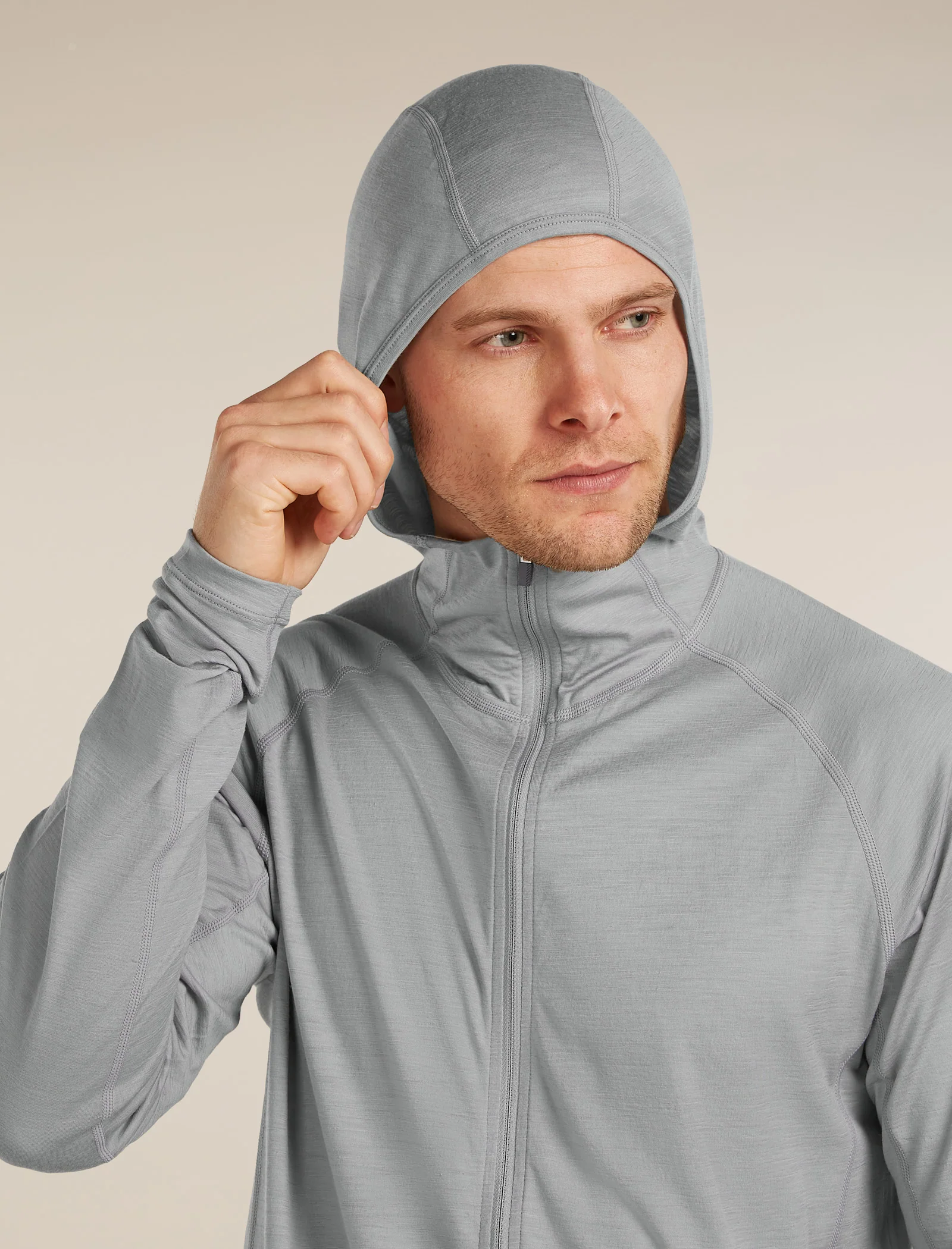 Men's 150 MerinoFine™ Ace Long Sleeve Zip Hoodie - Image 7