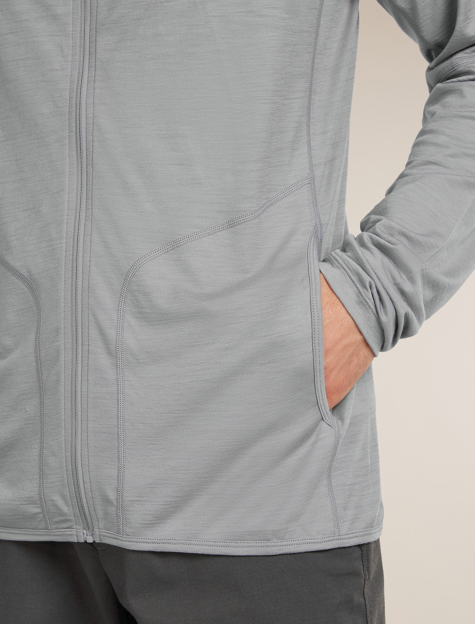 Men's 150 MerinoFine™ Ace Long Sleeve Zip Hoodie - Image 8