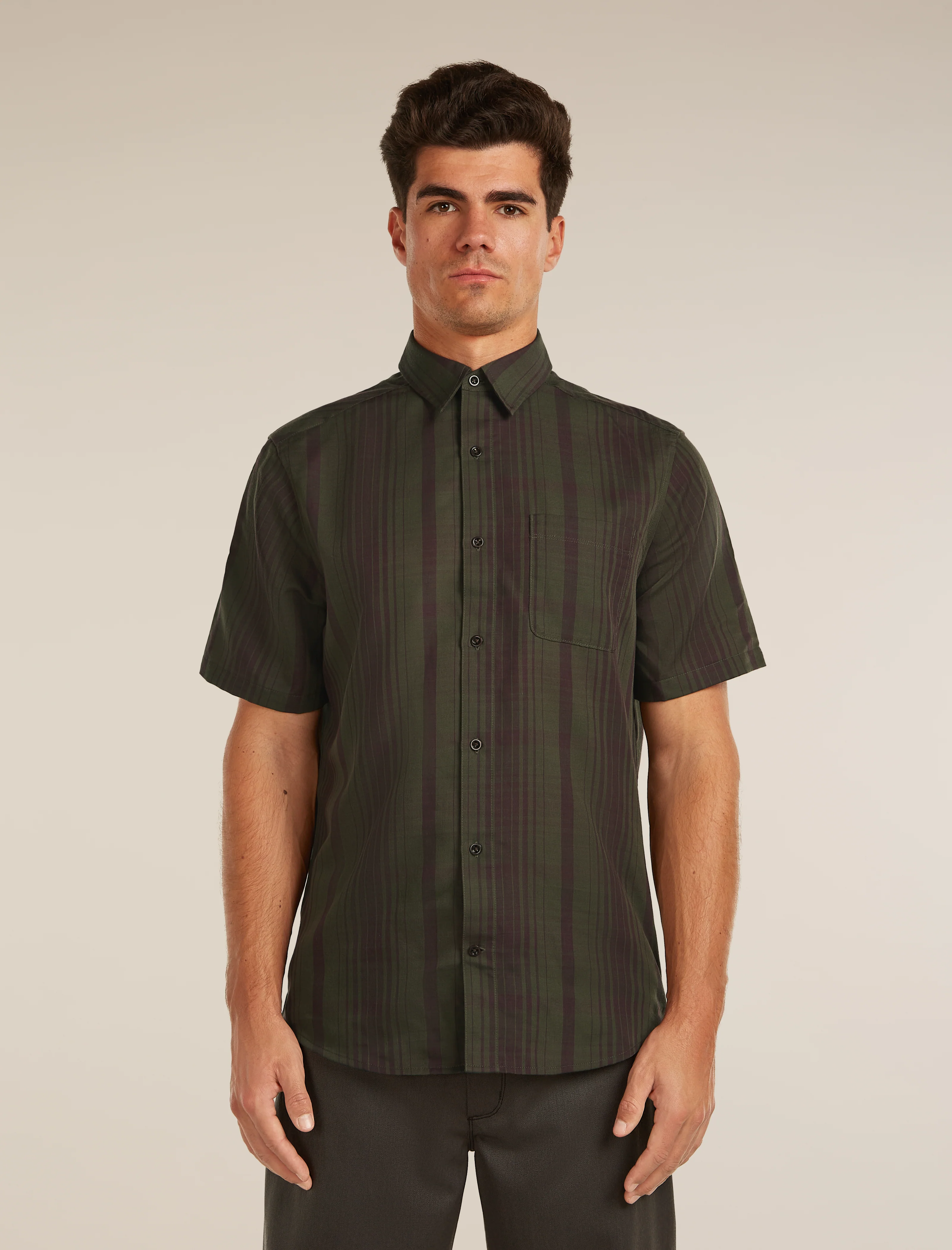 Men's Merino 125 Cool-Lite™ Steveston Short Sleeve Plaid Shirt