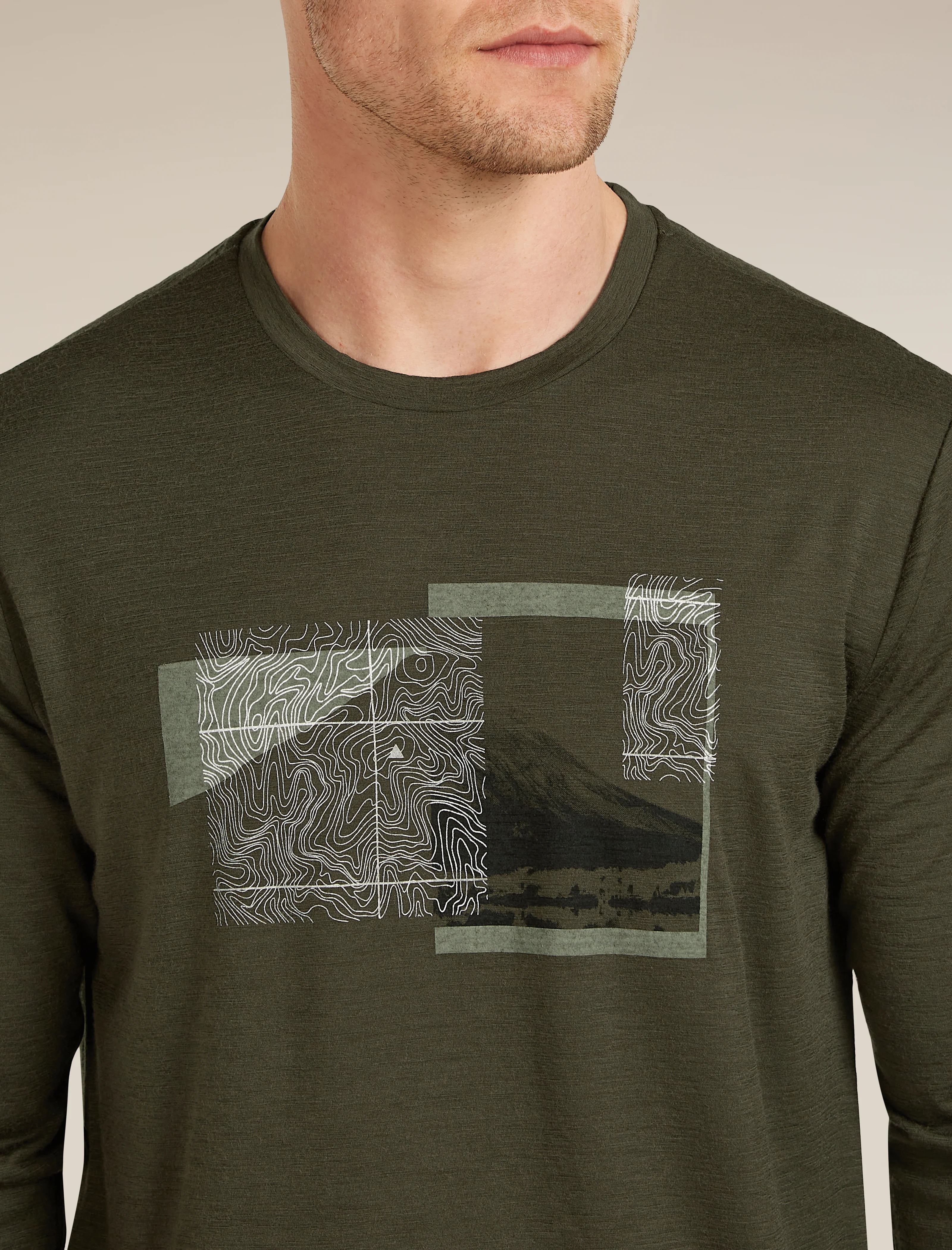 Men's Merino 150 Tech Lite Long Sleeve Tee Peak Balance - Image 5