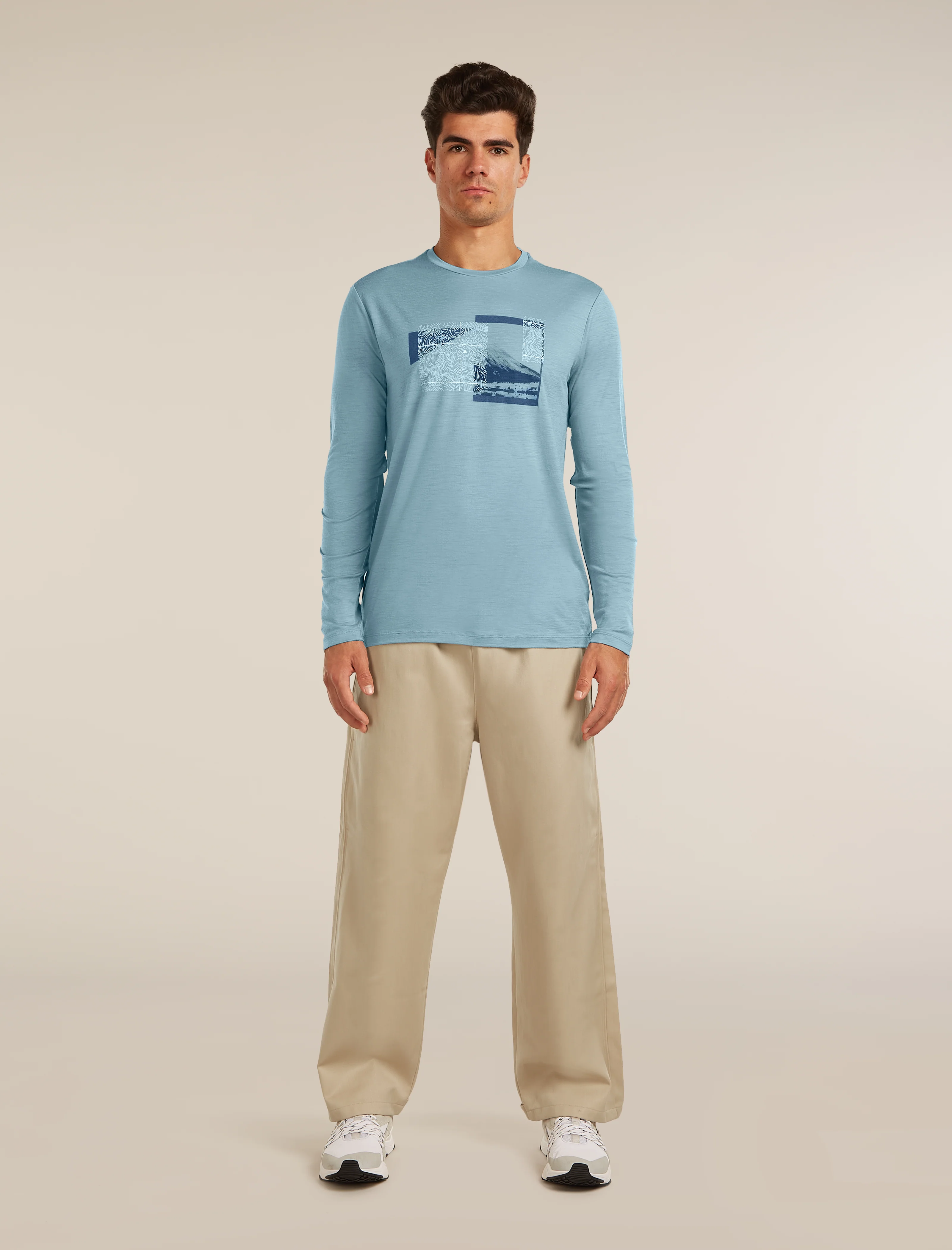Men's Merino 150 Tech Lite Long Sleeve Tee Peak Balance - Image 3