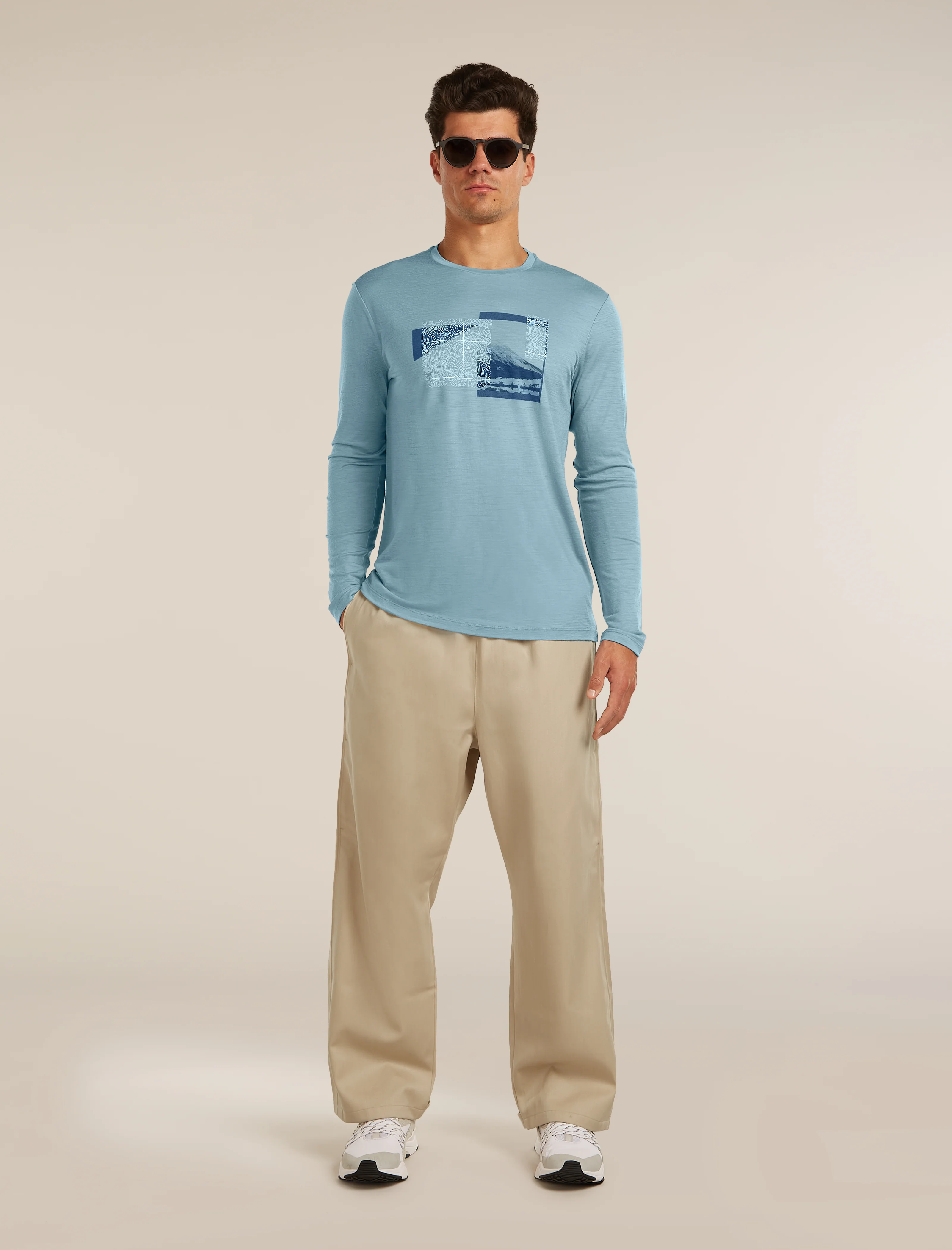 Men's Merino 150 Tech Lite Long Sleeve Tee Peak Balance - Image 4