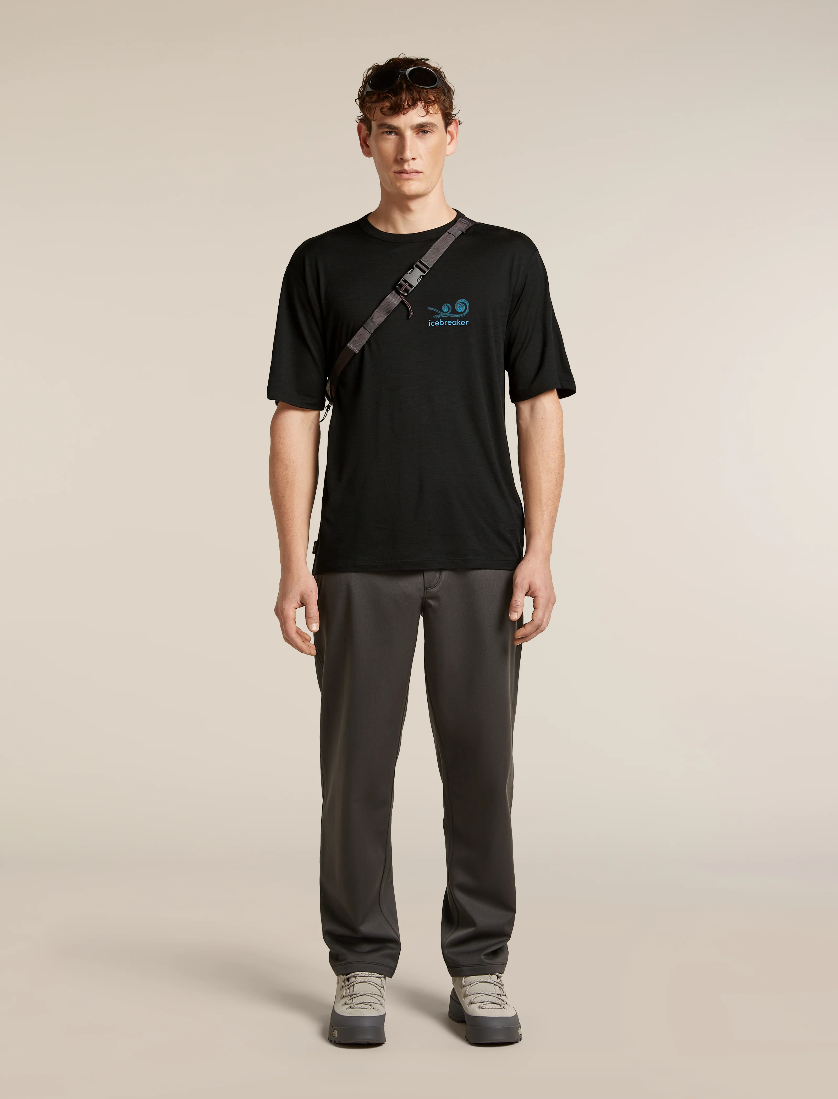 Men's Merino 150 Tech Lite Short Sleeve Relaxed Tee Fern Study - Image 4