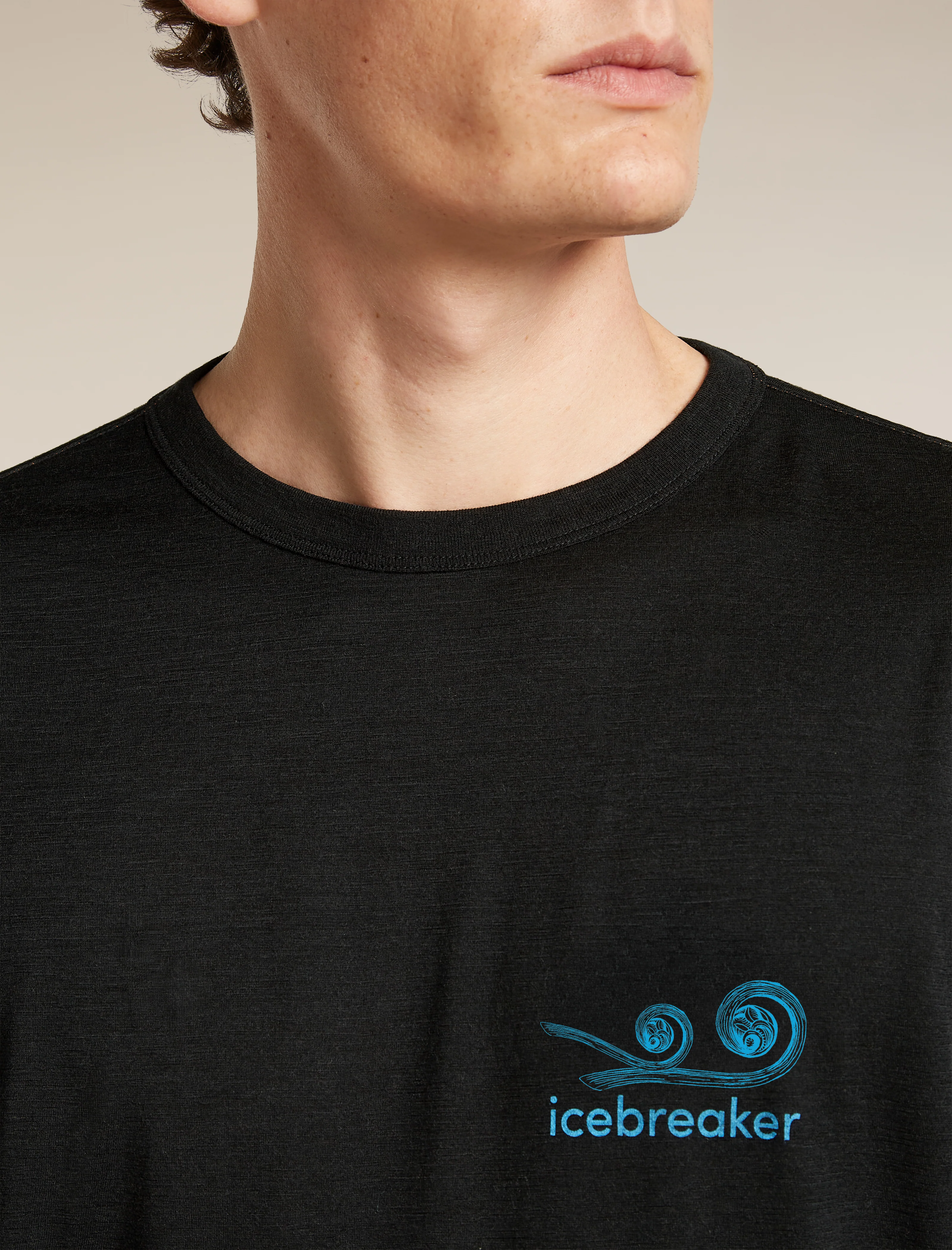 Men's Merino 150 Tech Lite Short Sleeve Relaxed Tee Fern Study - Image 7