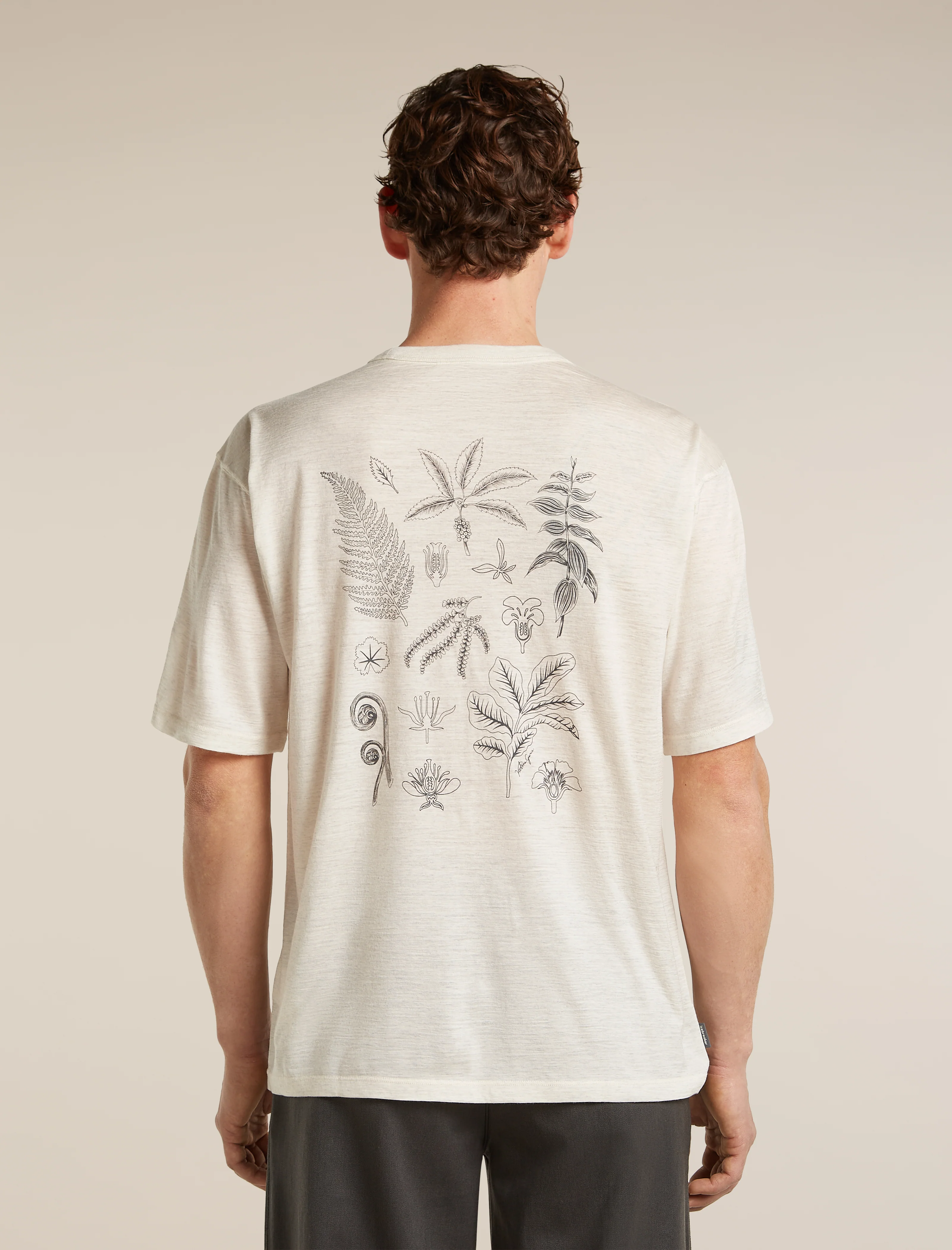 Men's Merino 150 Tech Lite Short Sleeve Relaxed Tee Fern Study