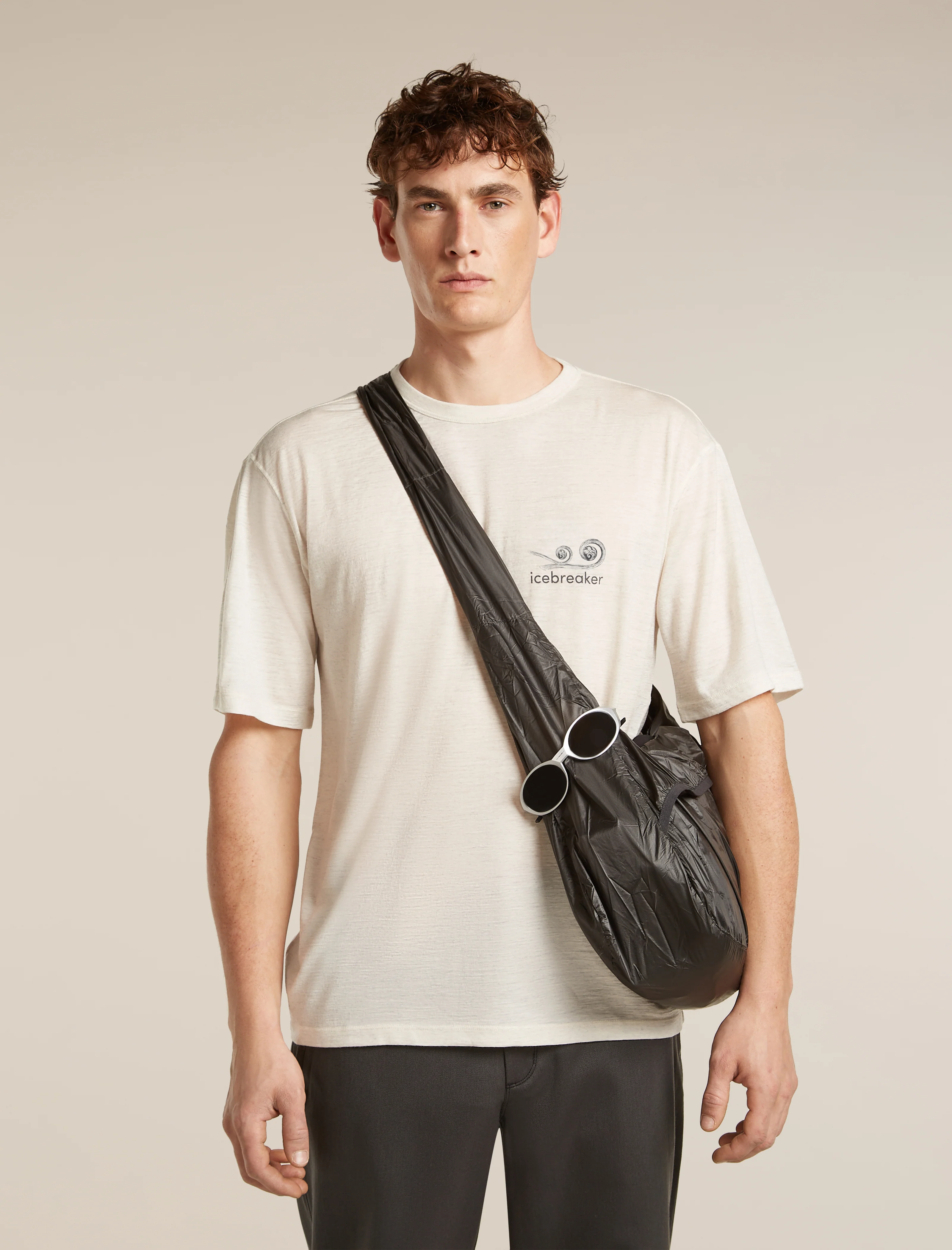Men's Merino 150 Tech Lite Short Sleeve Relaxed Tee Fern Study - Image 5