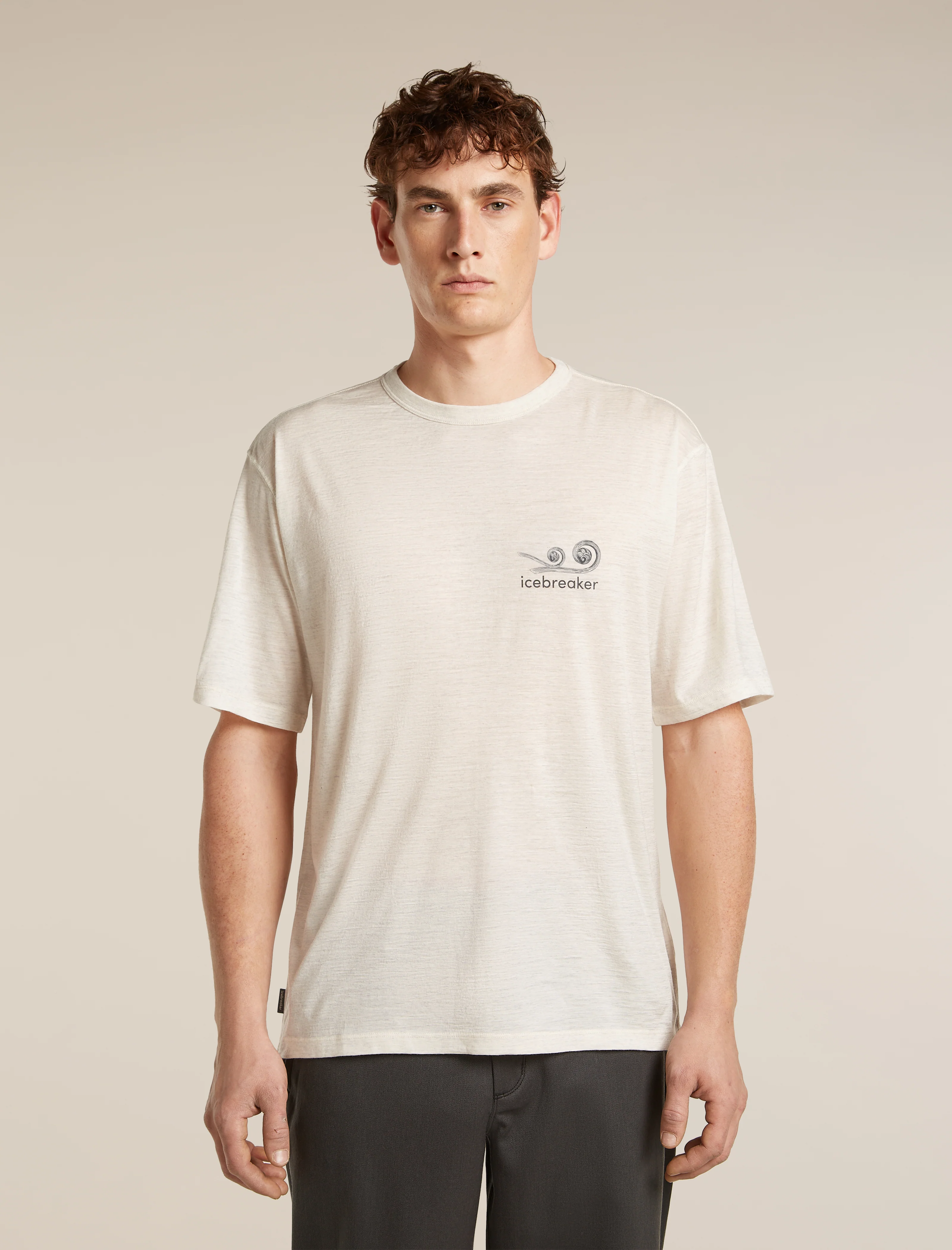 Men's Merino 150 Tech Lite Short Sleeve Relaxed Tee Fern Study - Image 7