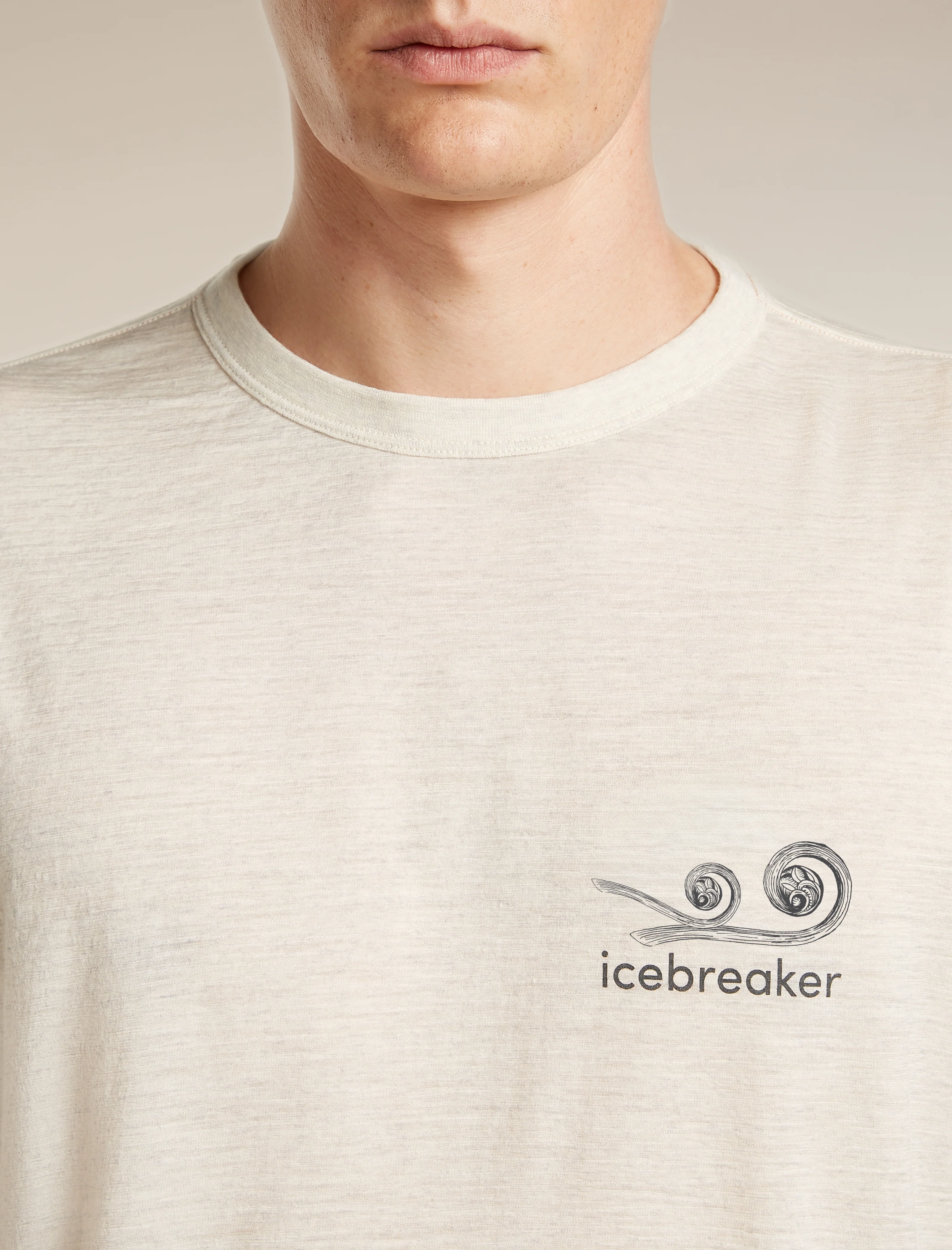 Men's Merino 150 Tech Lite Short Sleeve Relaxed Tee Fern Study - Image 8