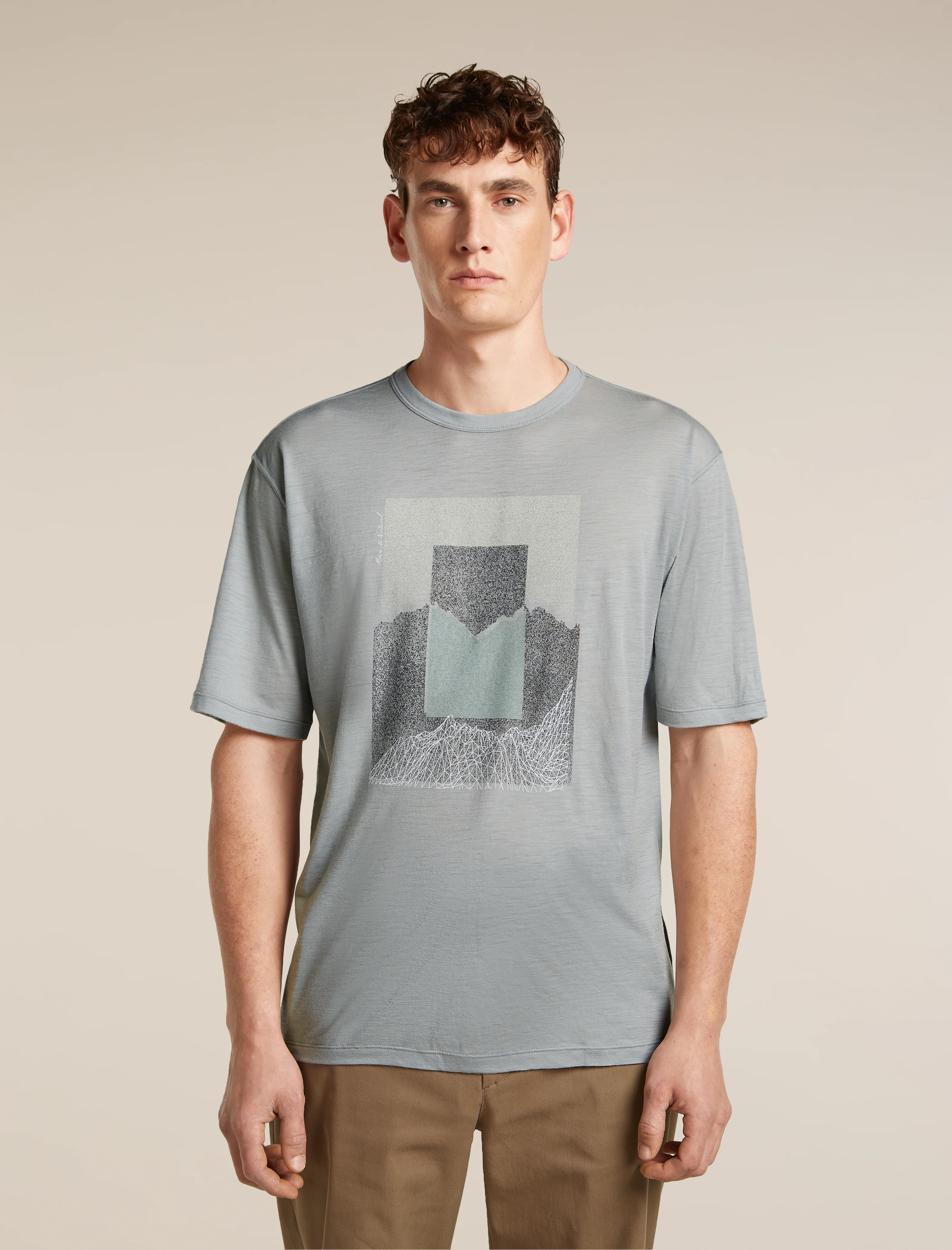 Men's Merino 150 Tech Lite Short Sleeve Relaxed Tee Mountain Shift