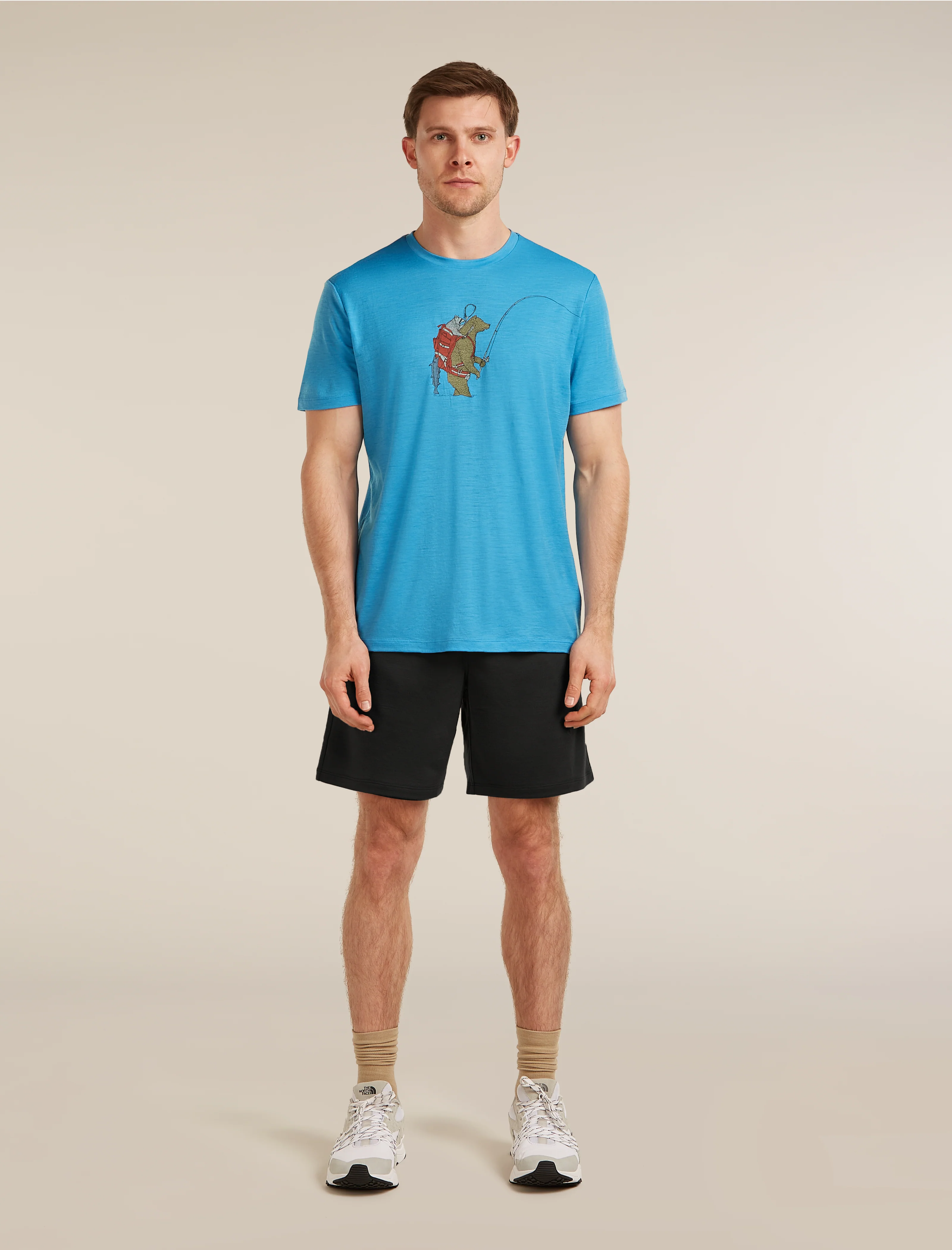 Men's Merino 150 Tech Lite Short Sleeve Tee Bear Catch - Image 3