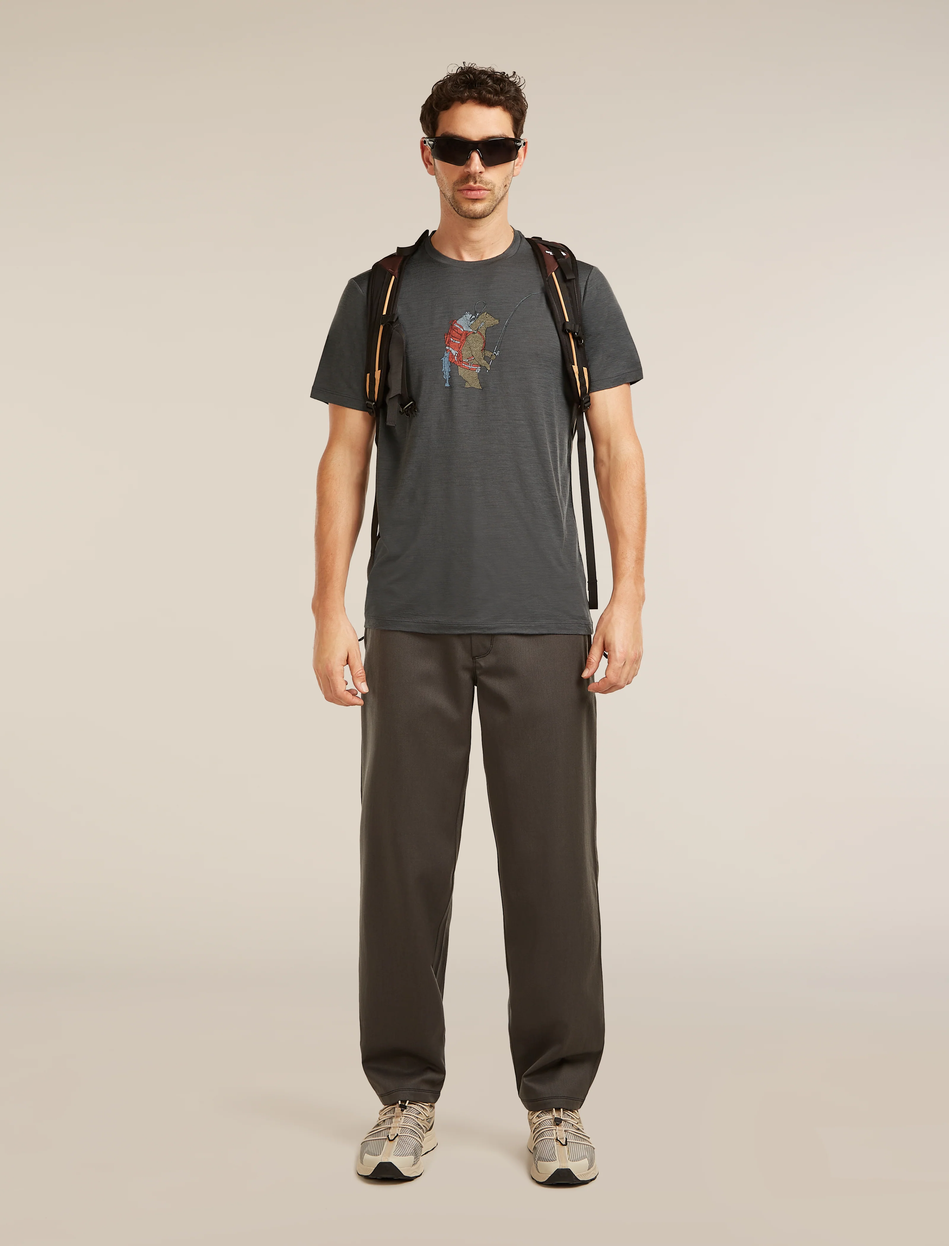 Men's Merino 150 Tech Lite Short Sleeve Tee Bear Catch - Image 4