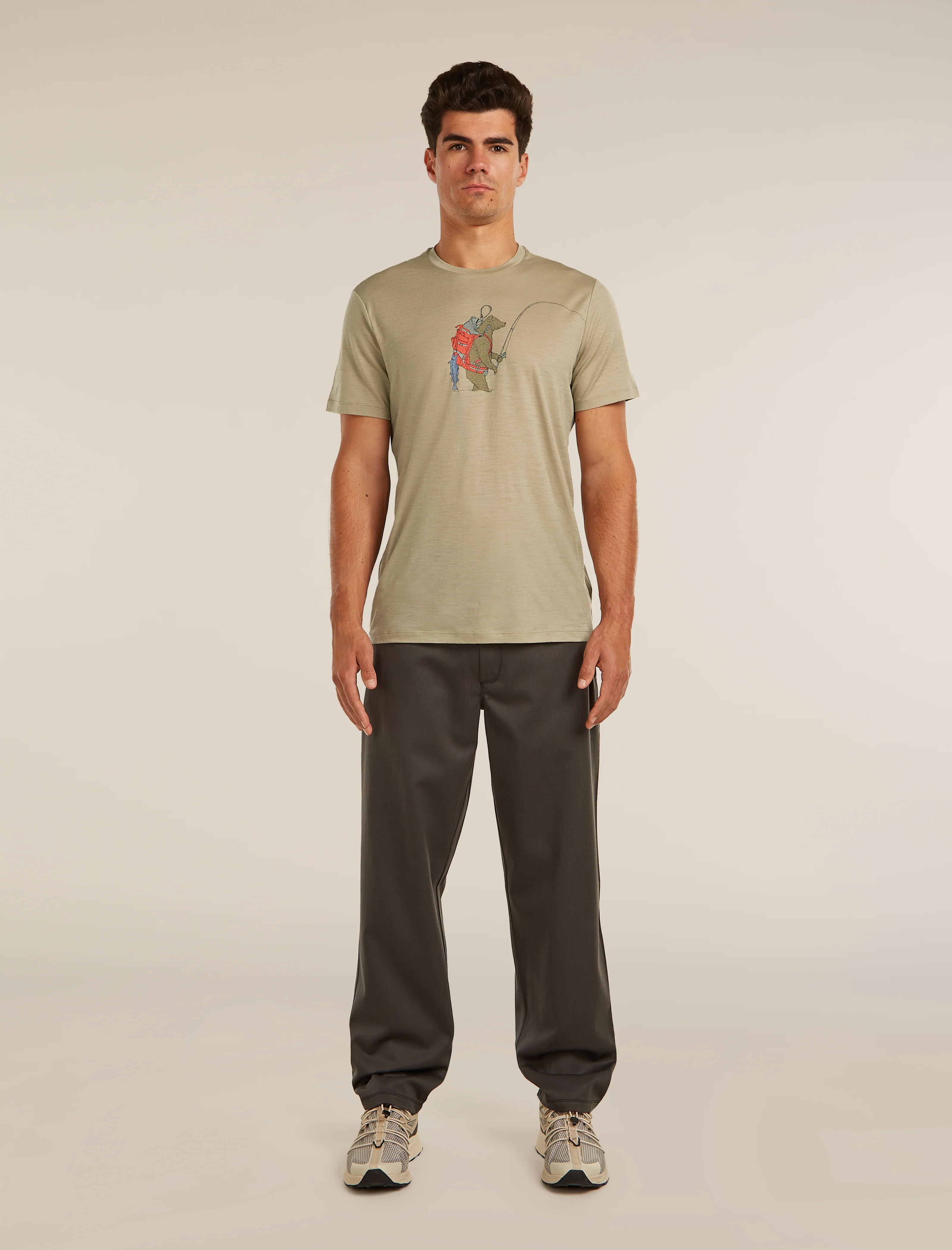 Men's Merino 150 Tech Lite Short Sleeve Tee Bear Catch - Image 3