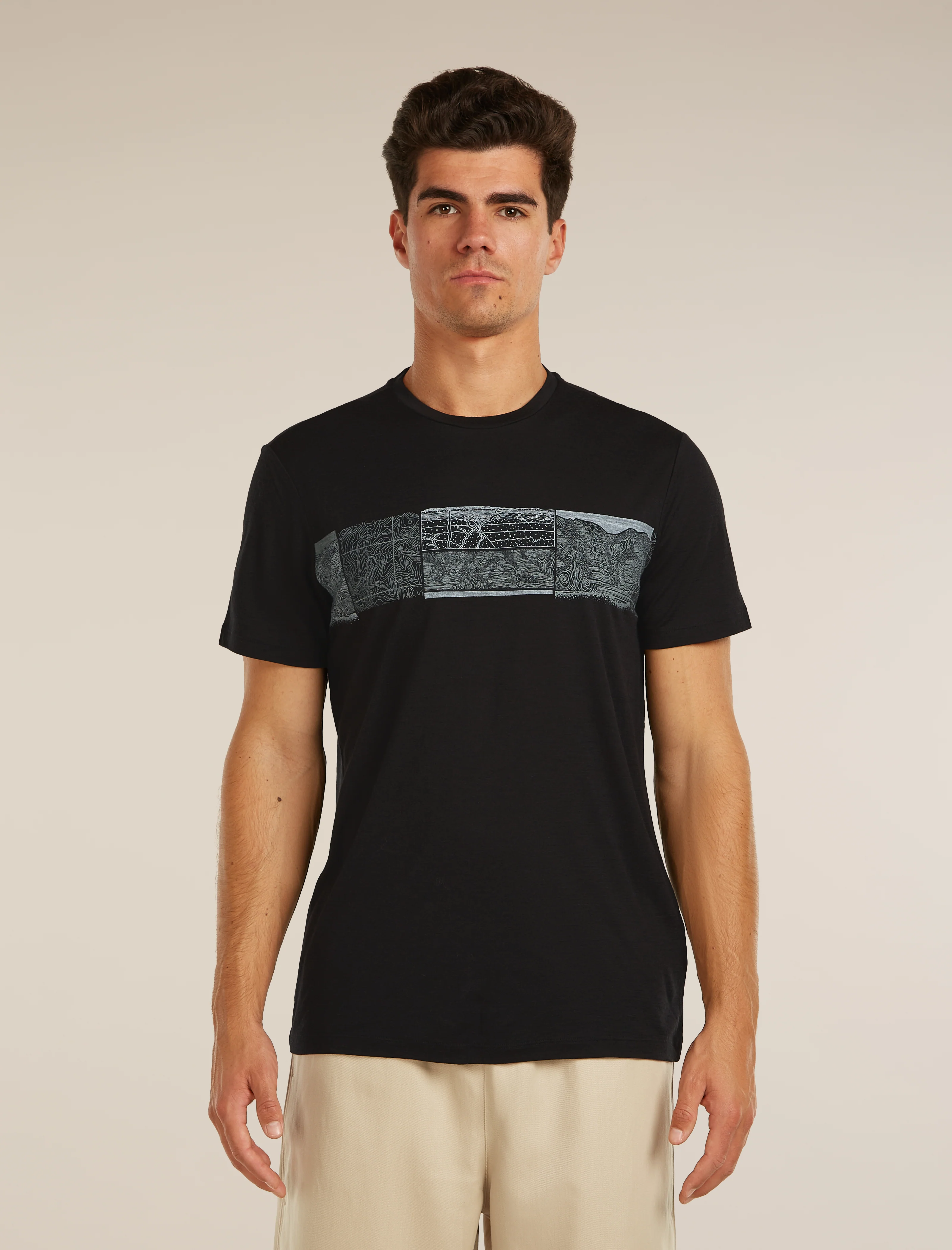 Men's Merino 150 Tech Lite Short Sleeve Tee Elevation Line