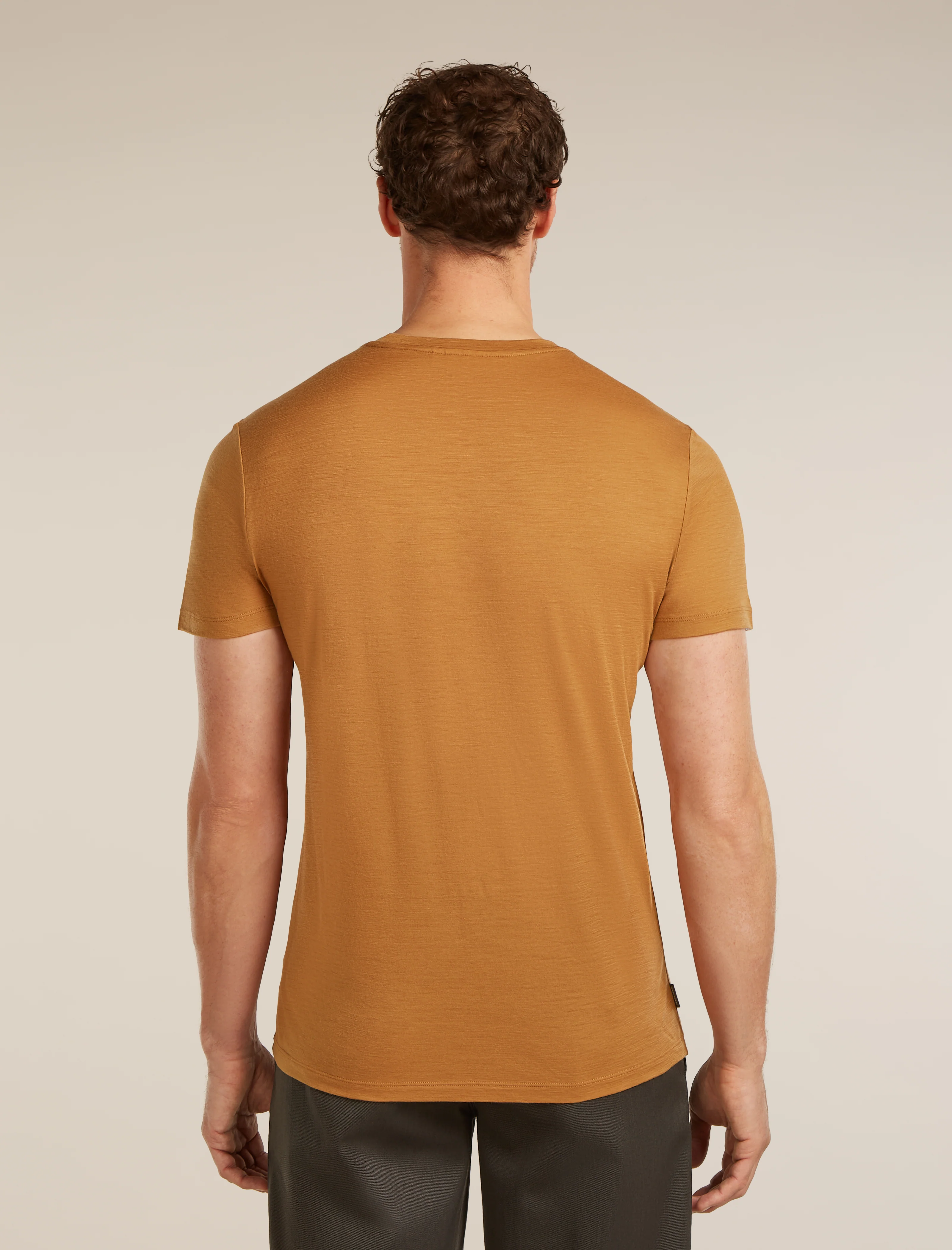 Men's Merino 150 Tech Lite Short Sleeve Tee Range Stripes - Image 2
