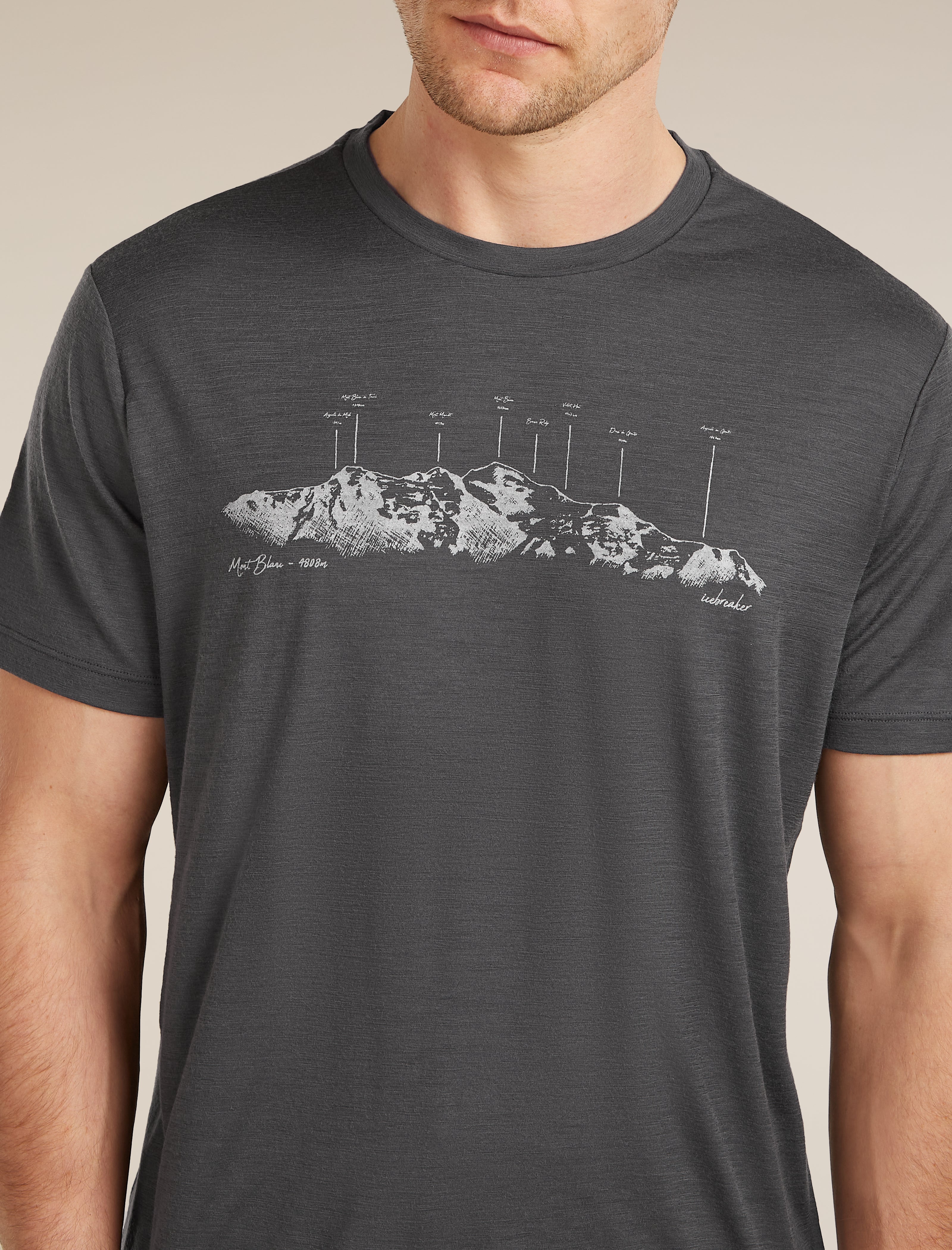 Men's Merino 150 Tech Lite Short Sleeve Tee The Peaks - Image 5