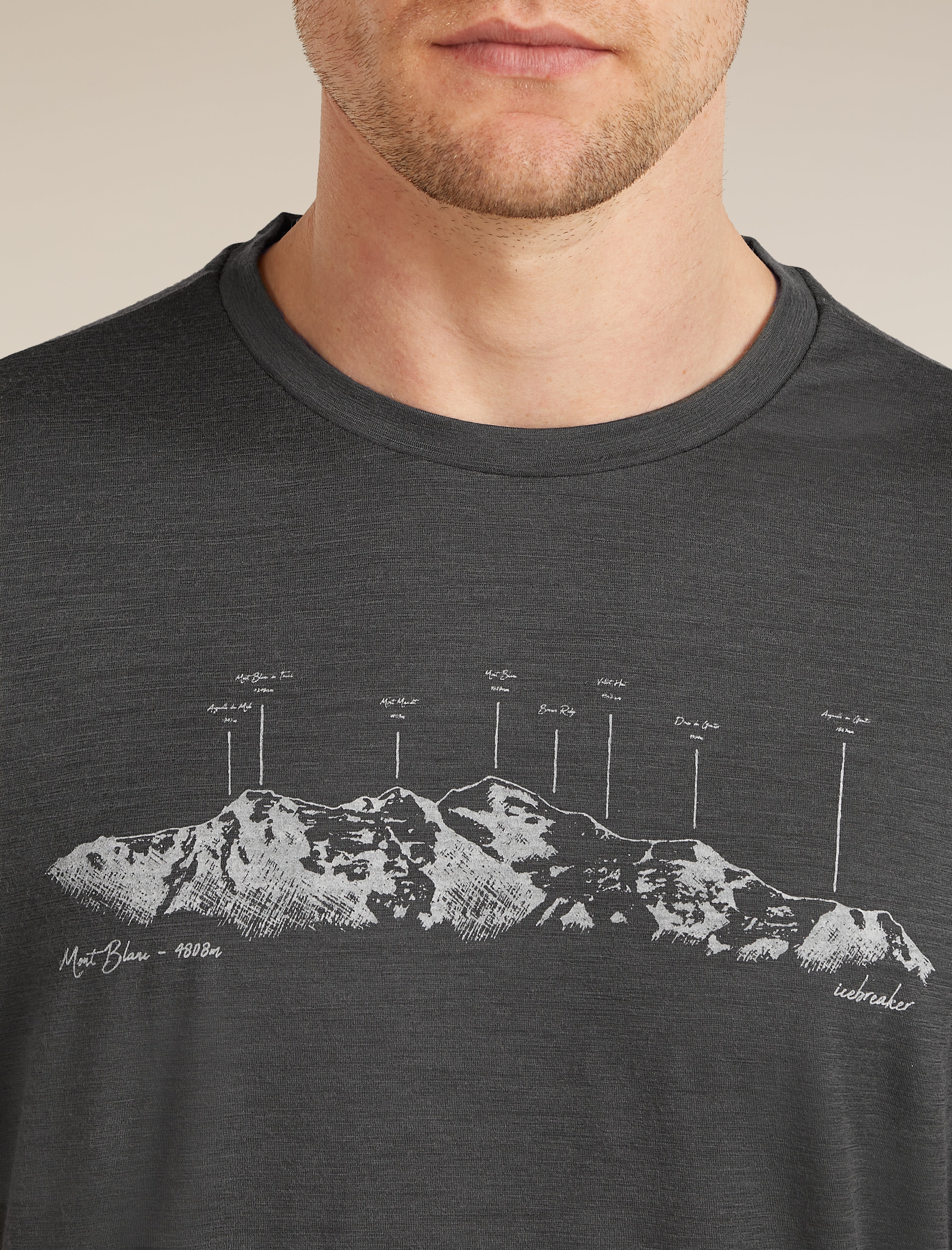 Men's Merino 150 Tech Lite Short Sleeve Tee The Peaks - Image 6