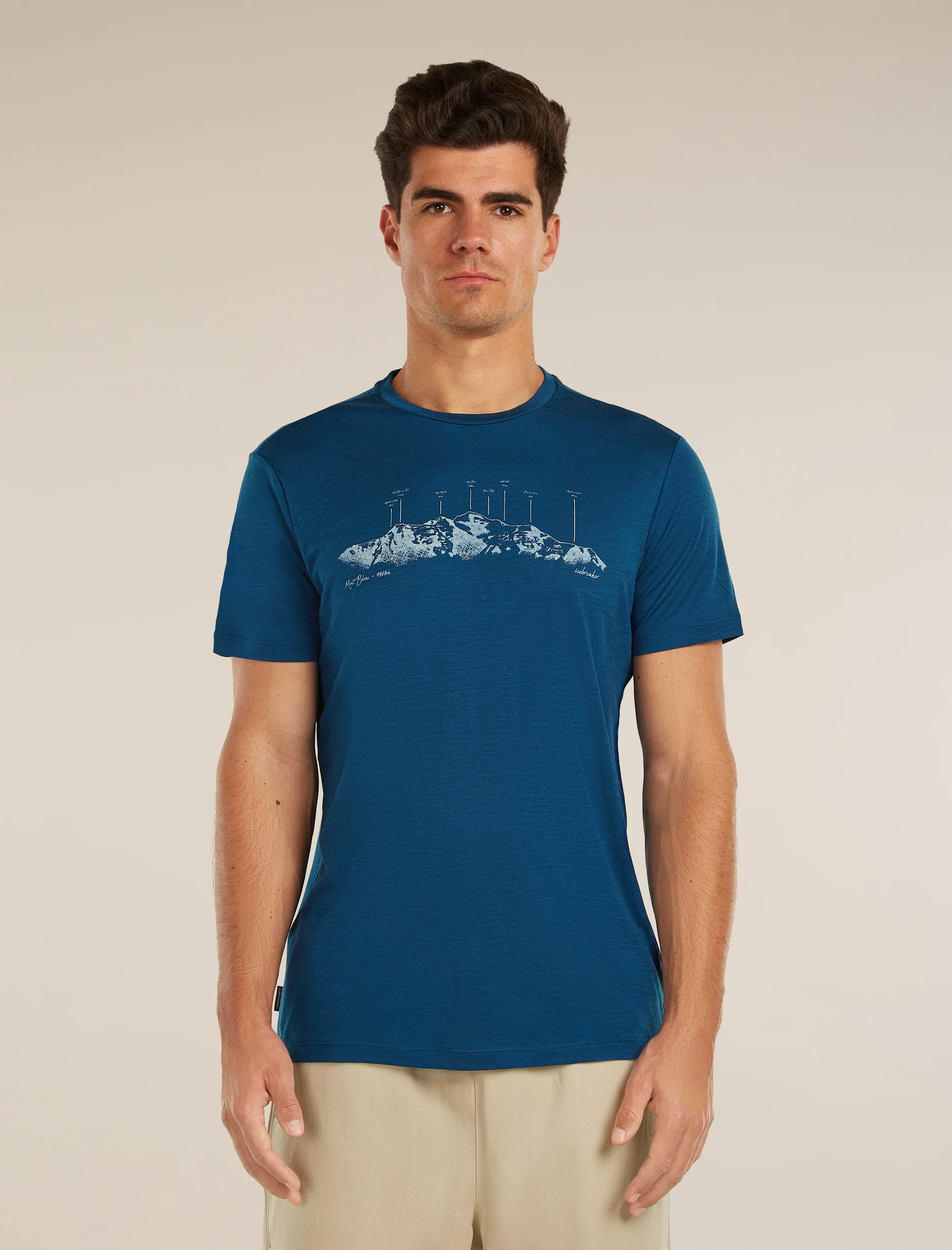 Men's Merino 150 Tech Lite Short Sleeve Tee The Peaks