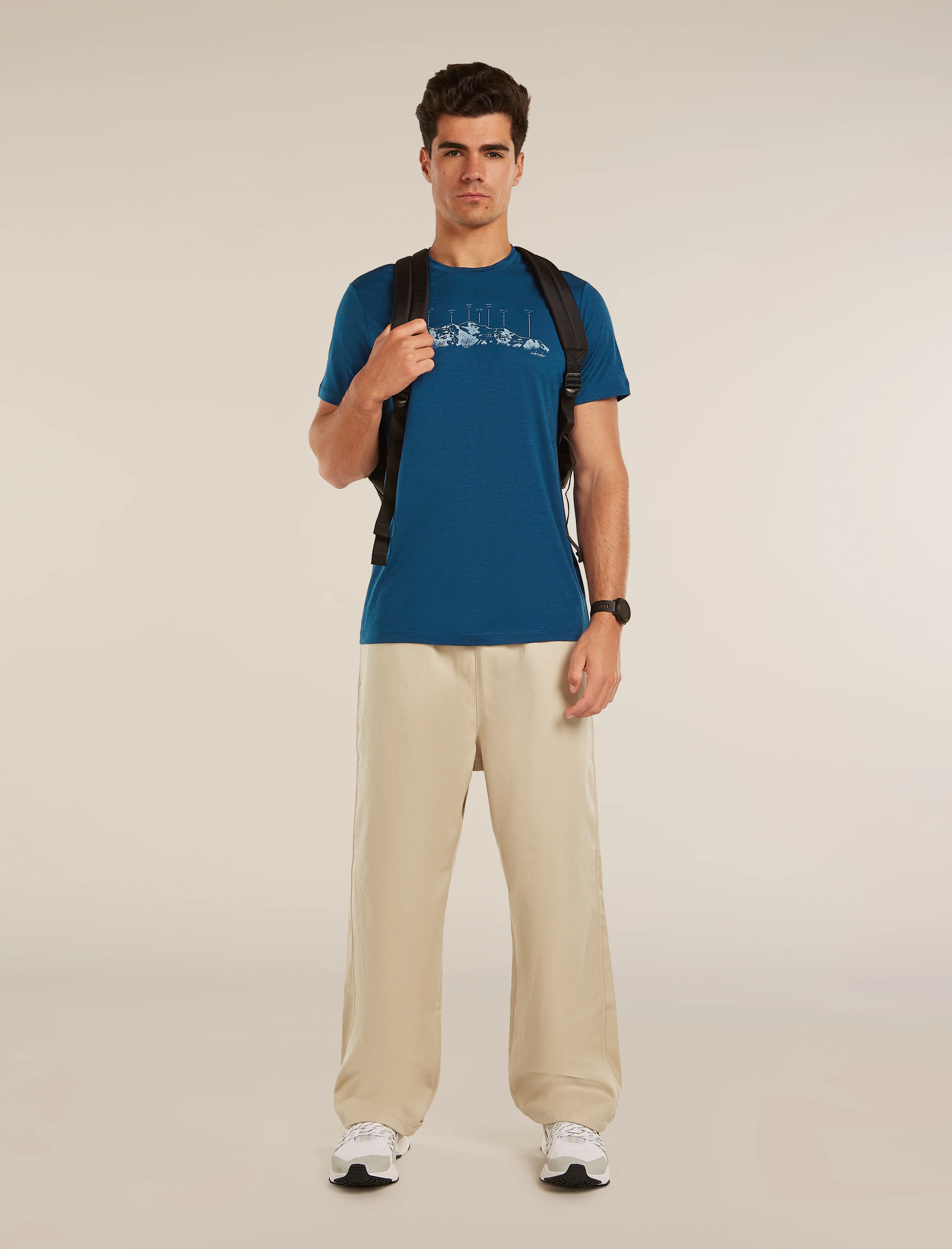 Men's Merino 150 Tech Lite Short Sleeve Tee The Peaks - Image 4