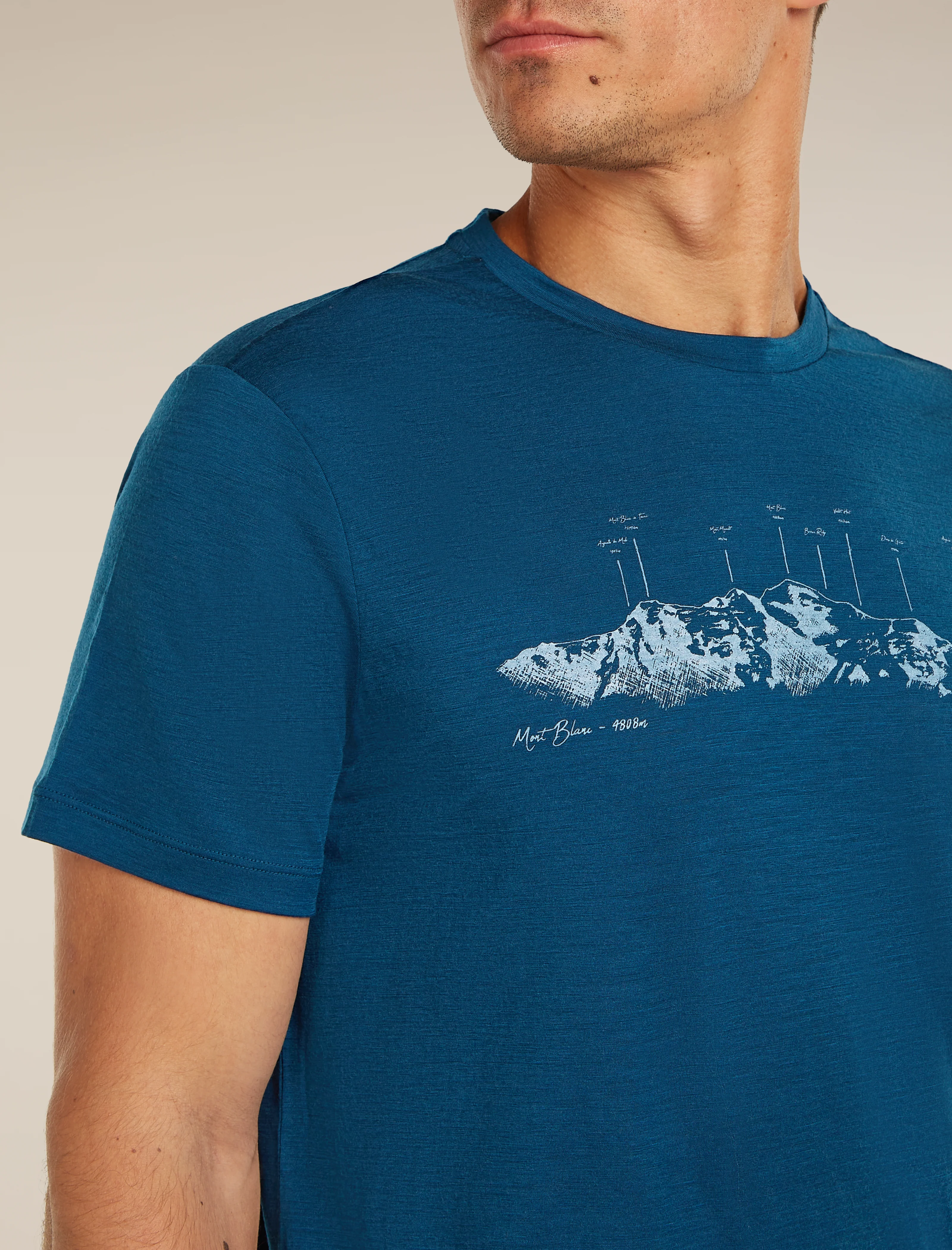 Men's Merino 150 Tech Lite Short Sleeve Tee The Peaks - Image 5