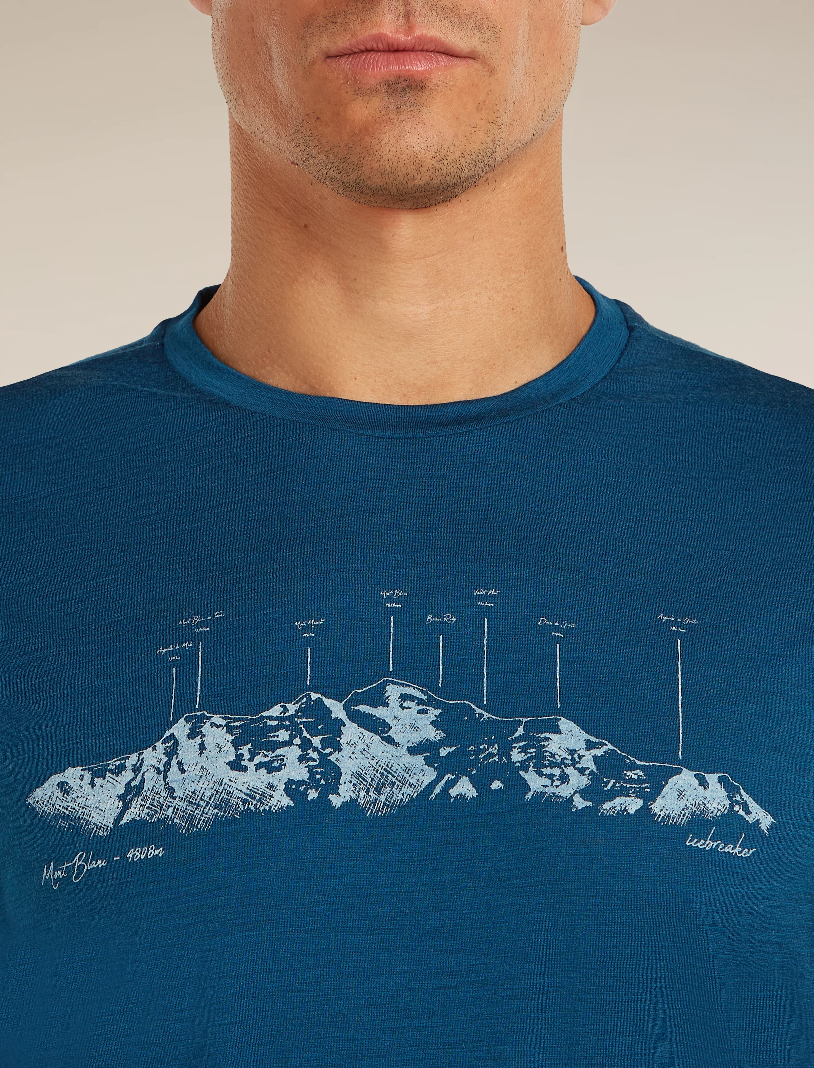 Men's Merino 150 Tech Lite Short Sleeve Tee The Peaks - Image 6
