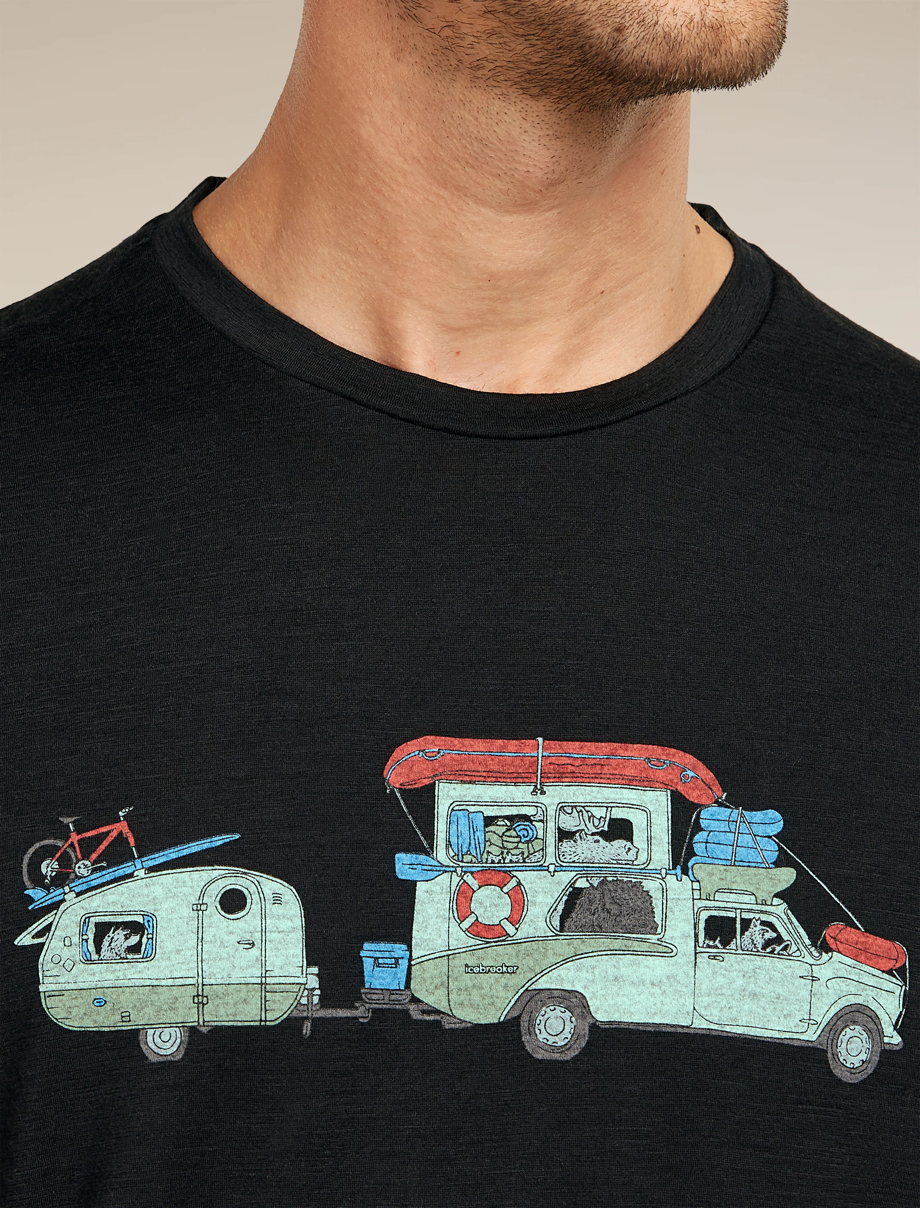 Men's Merino 150 Tech Lite Short Sleeve Tee Transportage - Image 6