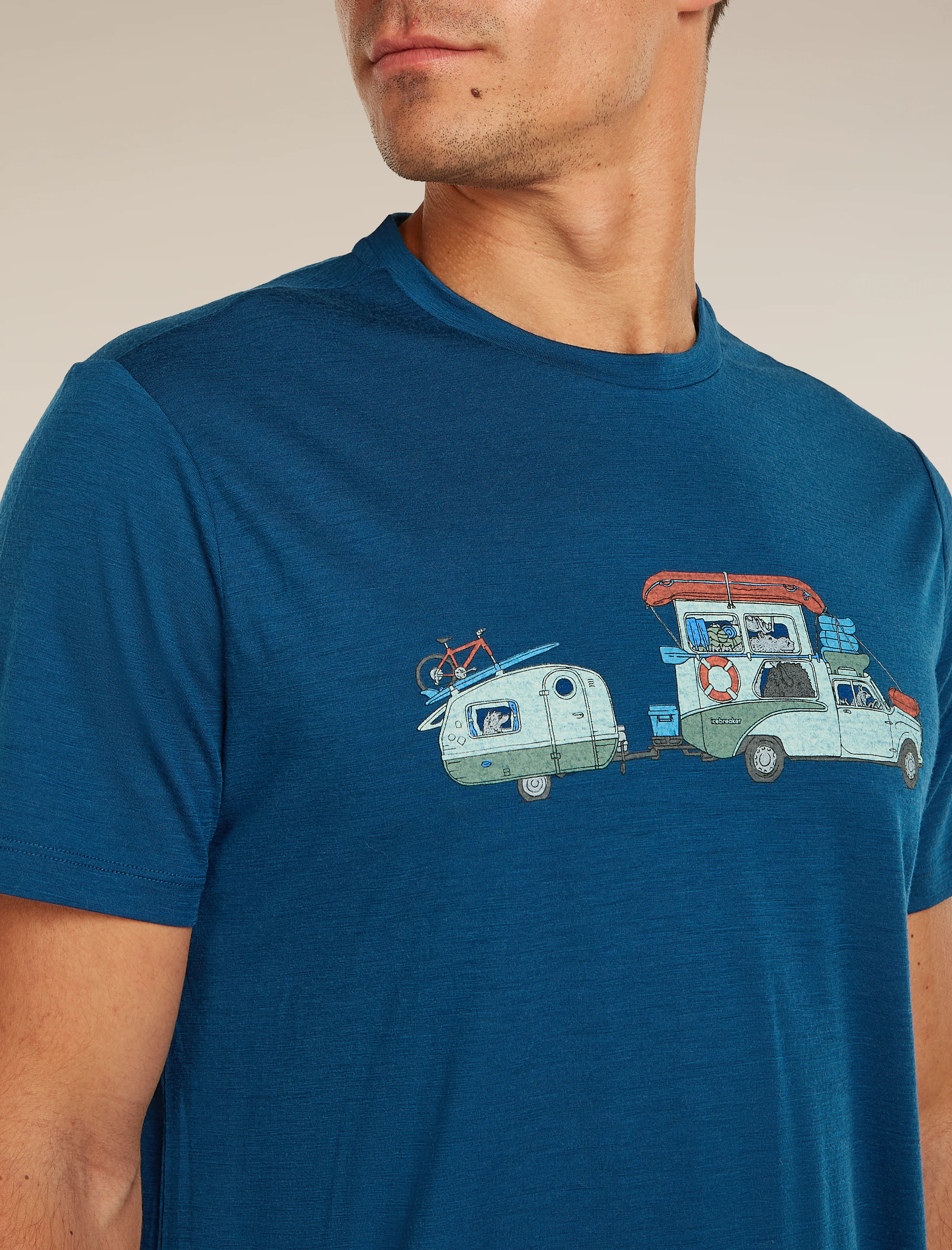 Men's Merino 150 Tech Lite Short Sleeve Tee Transportage - Image 5
