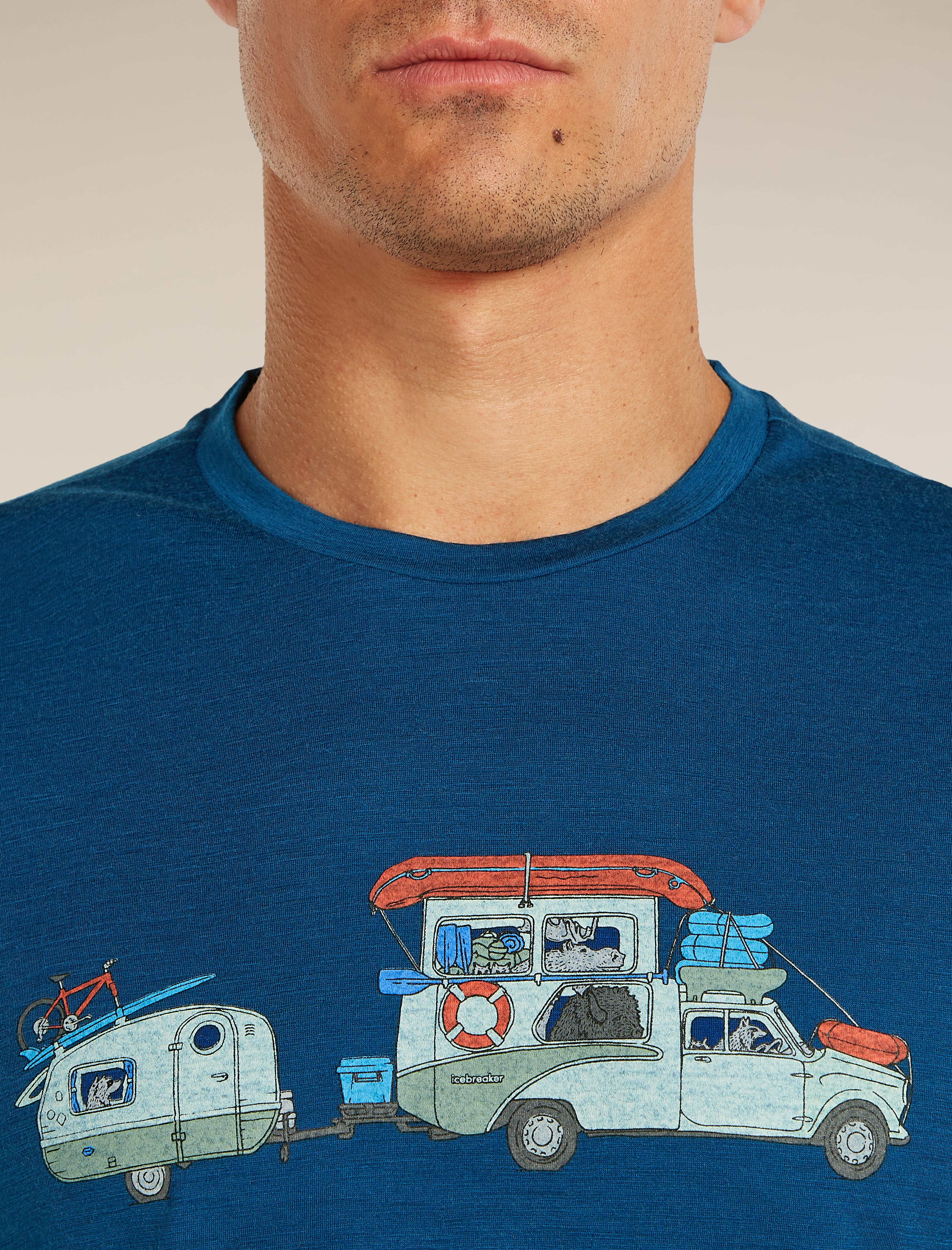 Men's Merino 150 Tech Lite Short Sleeve Tee Transportage - Image 6