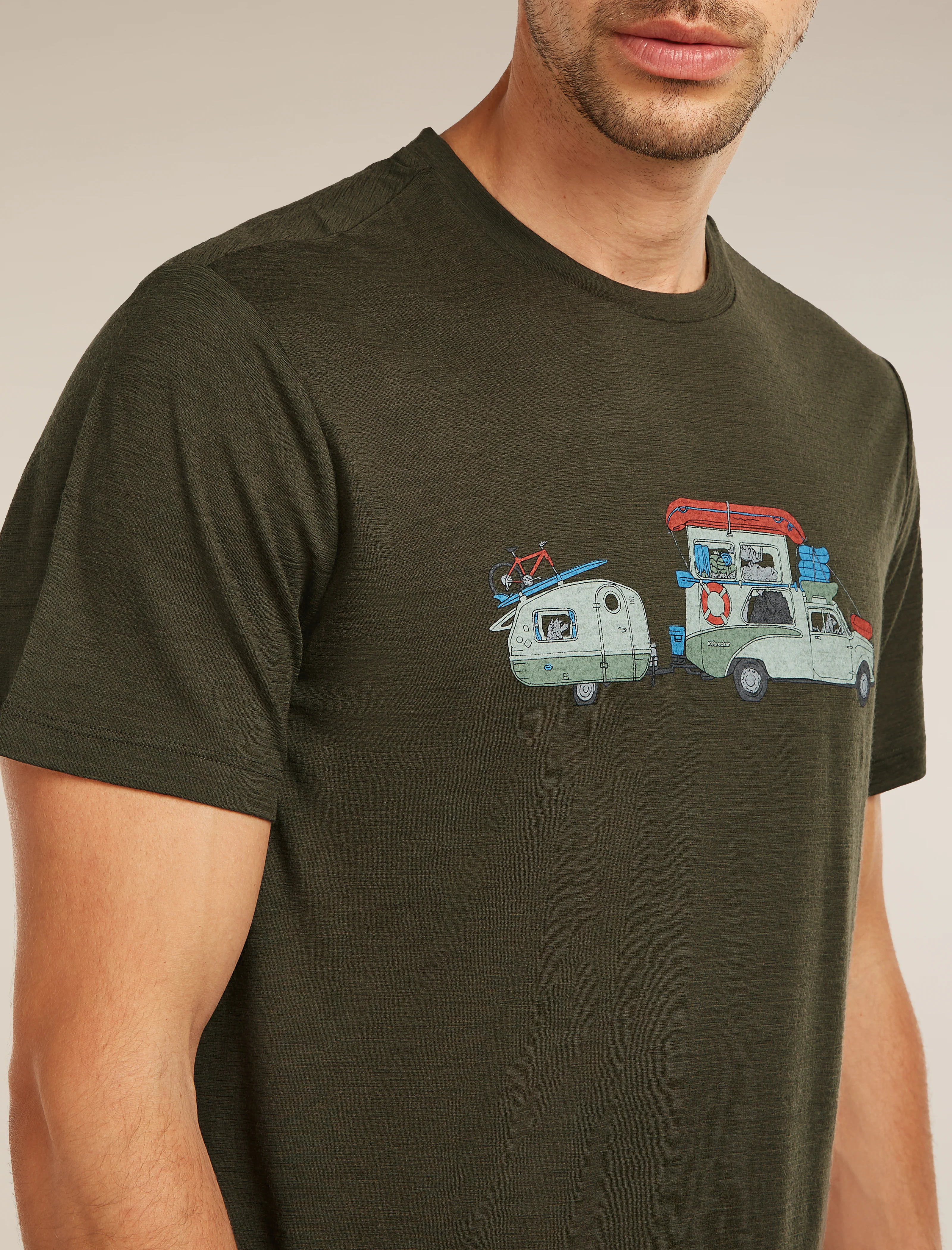 Men's Merino 150 Tech Lite Short Sleeve Tee Transportage - Image 5