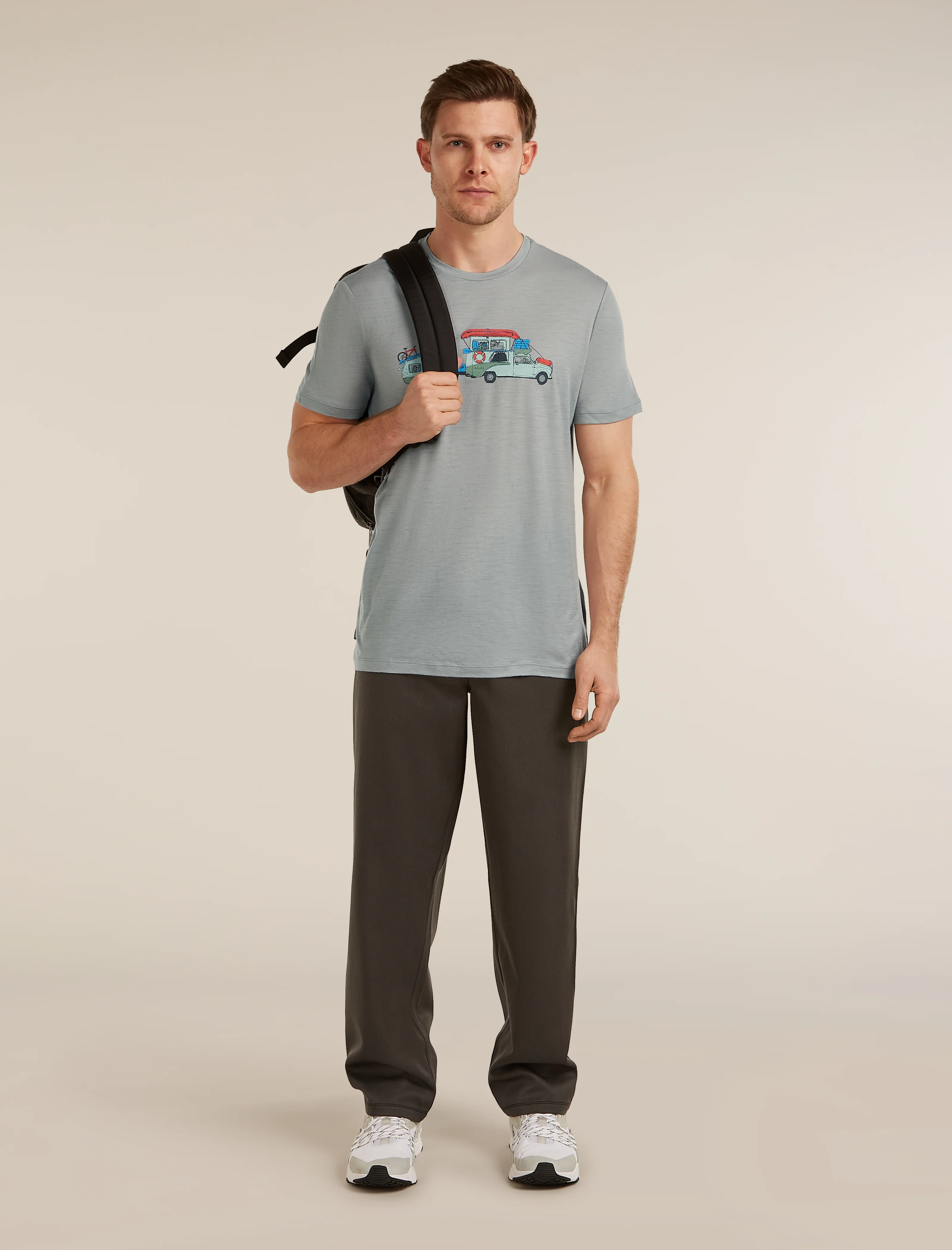 Men's Merino 150 Tech Lite Short Sleeve Tee Transportage - Image 4