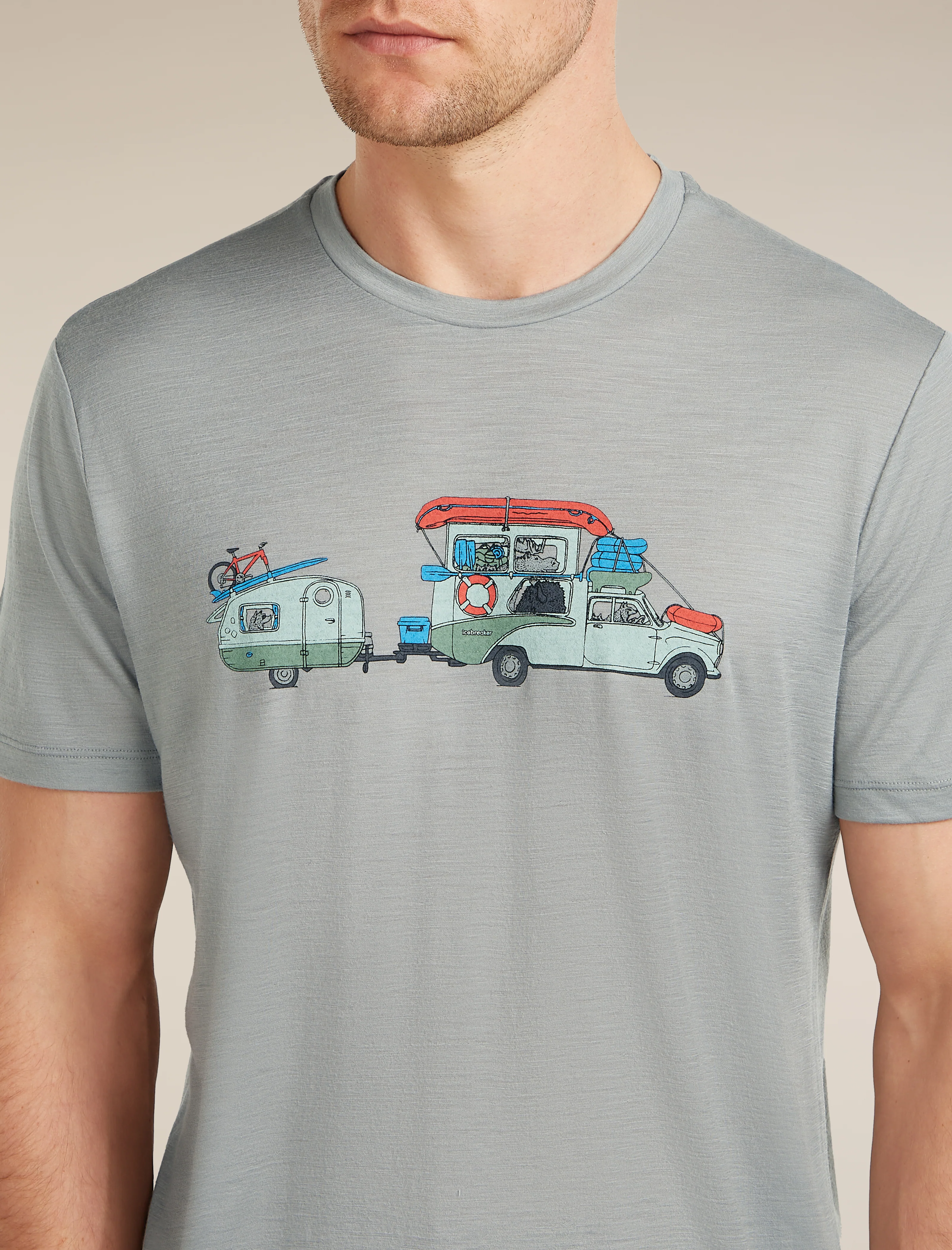 Men's Merino 150 Tech Lite Short Sleeve Tee Transportage - Image 5