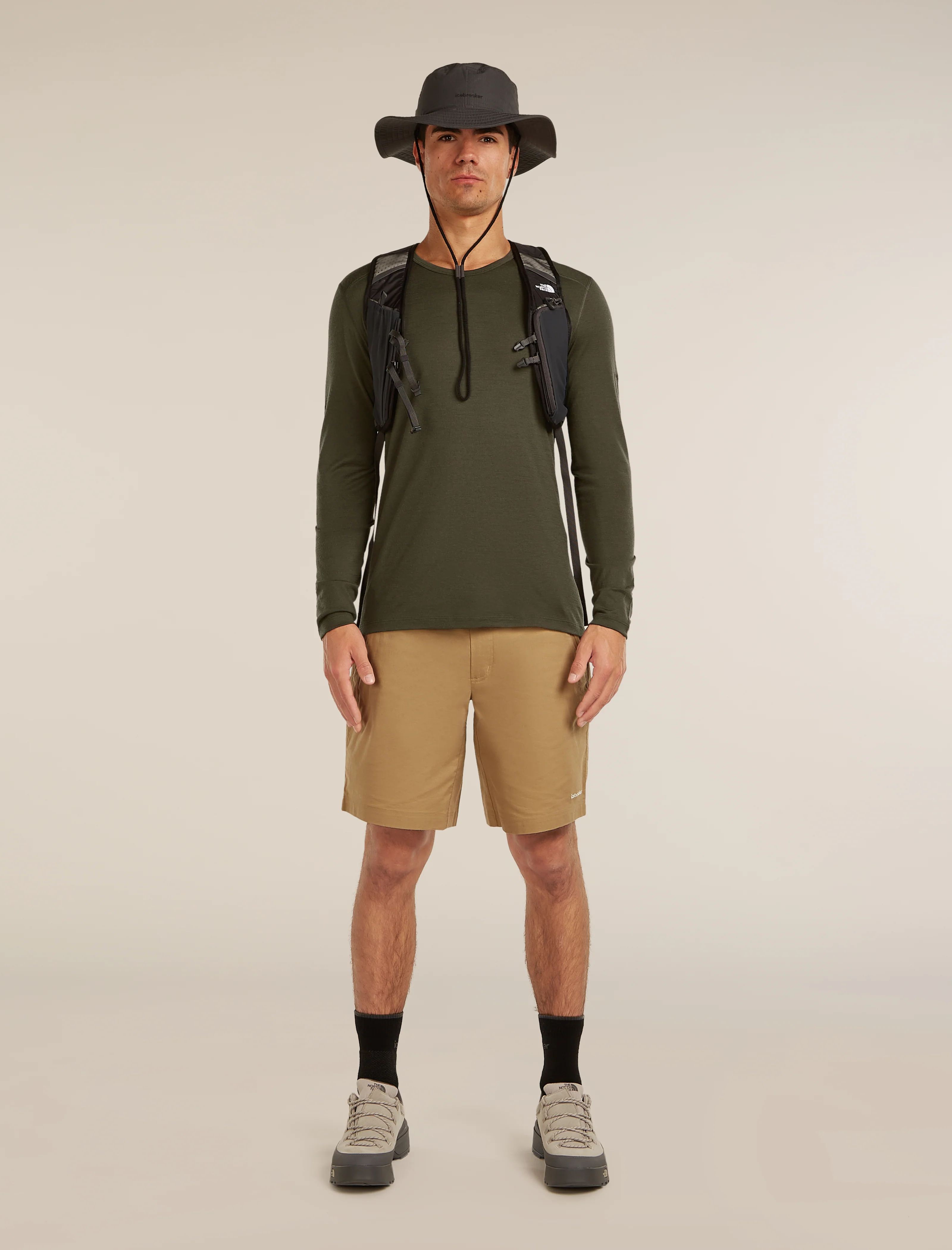 Men's Merino 200 Oasis Long Sleeve Crewe - Image 4