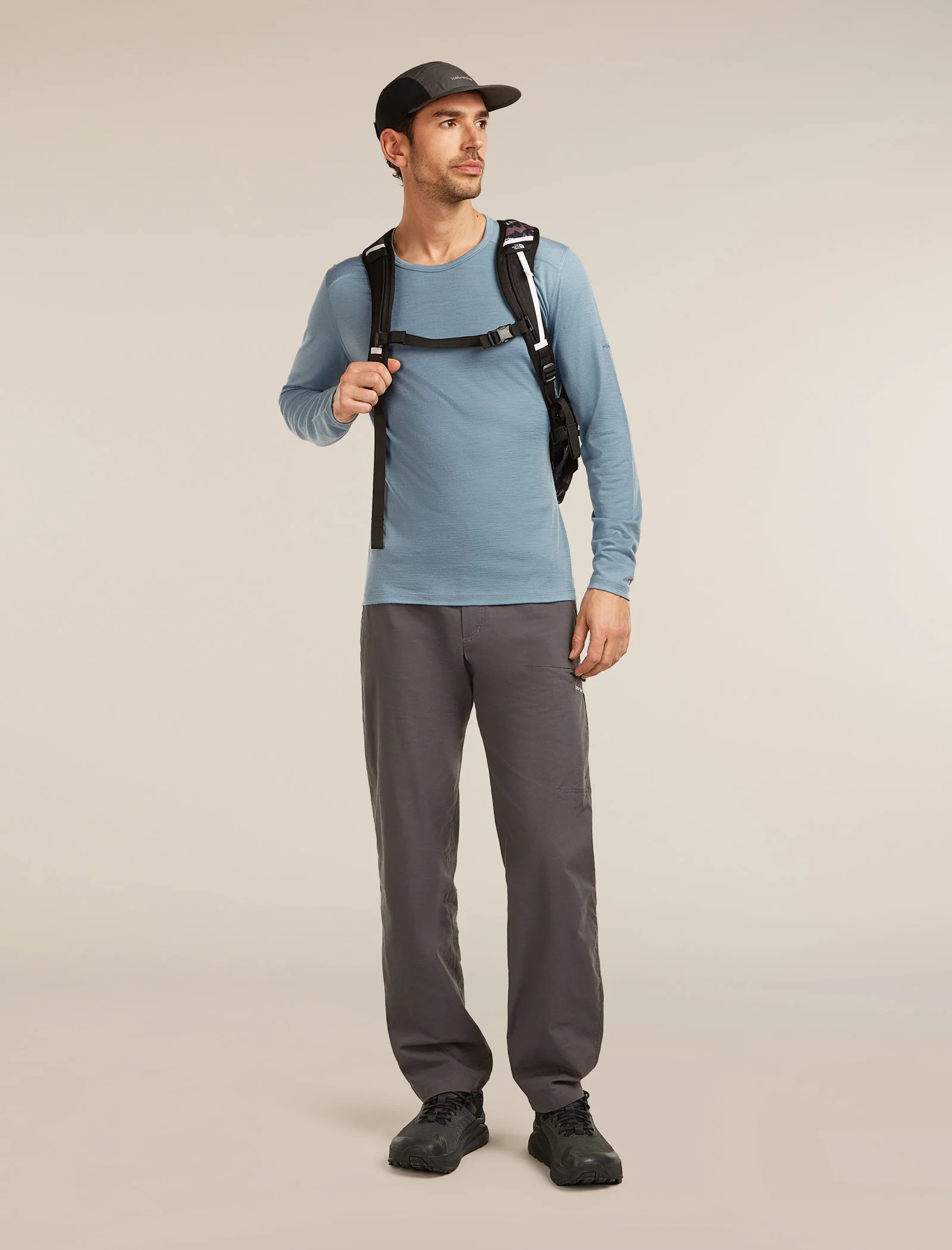 Men's Merino 200 Oasis Long Sleeve Crewe - Image 4