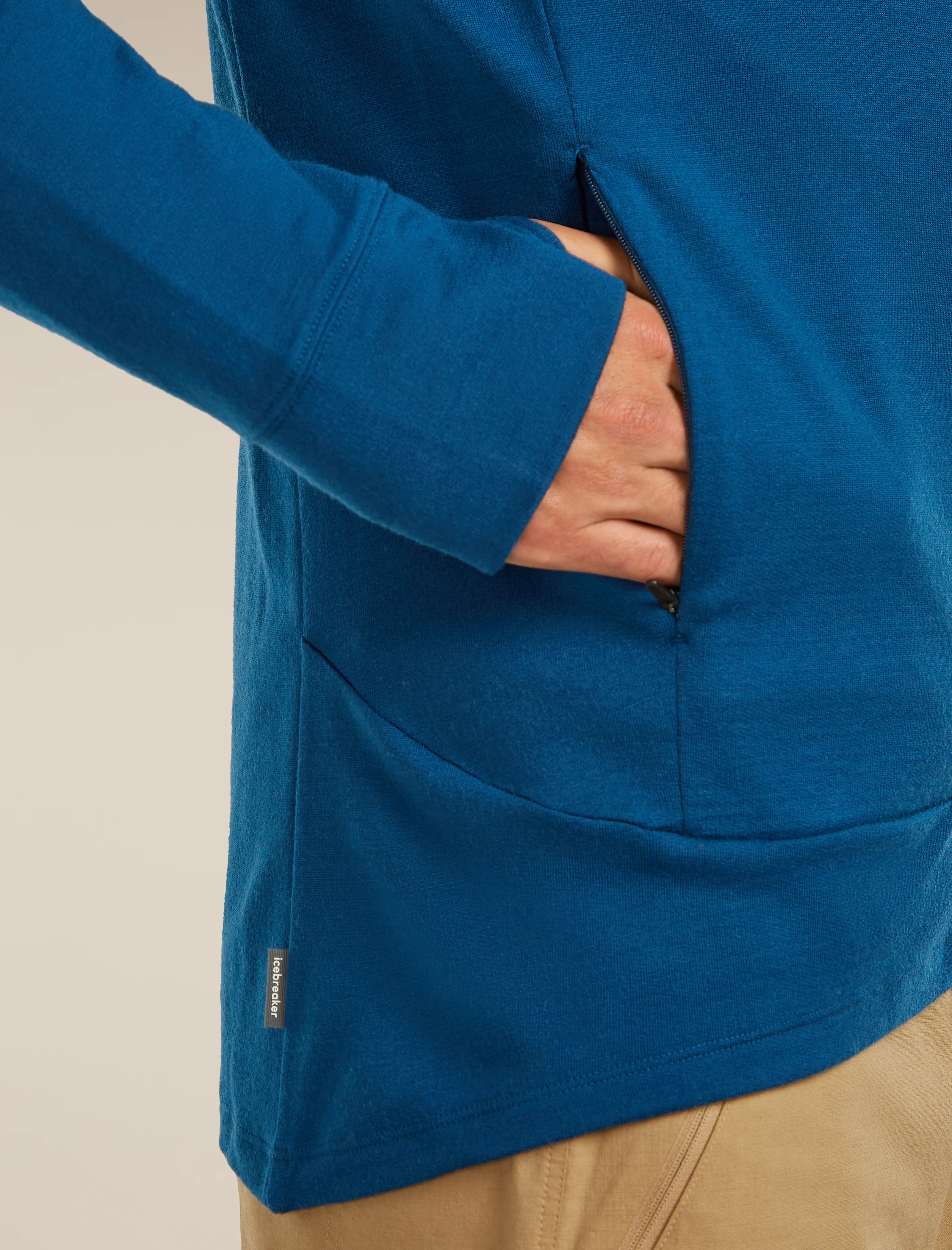 Men's Merino 260 Quantum Long Sleeve Zip Hoodie - Image 11